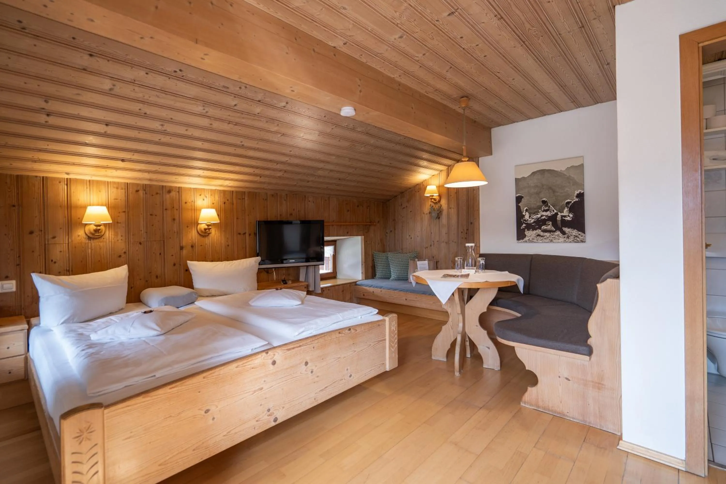 Living room, Bed in Beim Nuihausa