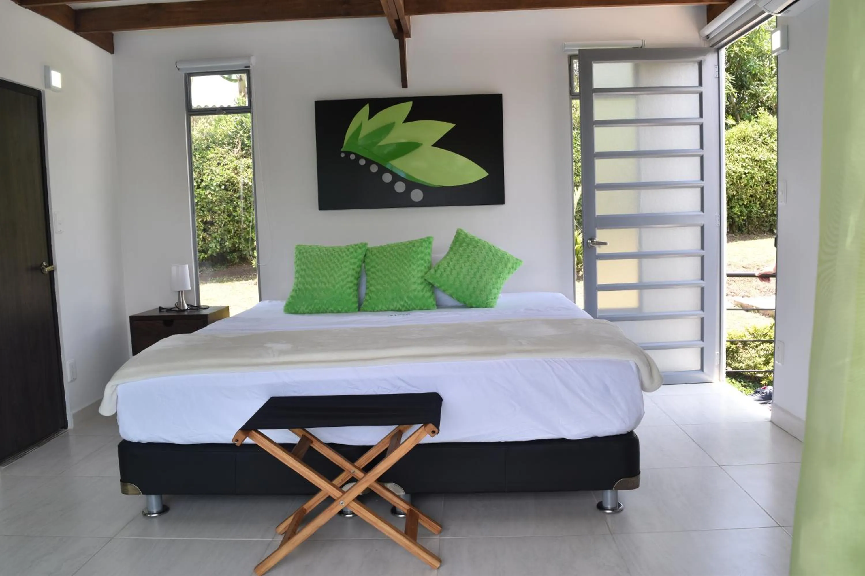 Bed in Hotel Syvanna Wellness and Spa