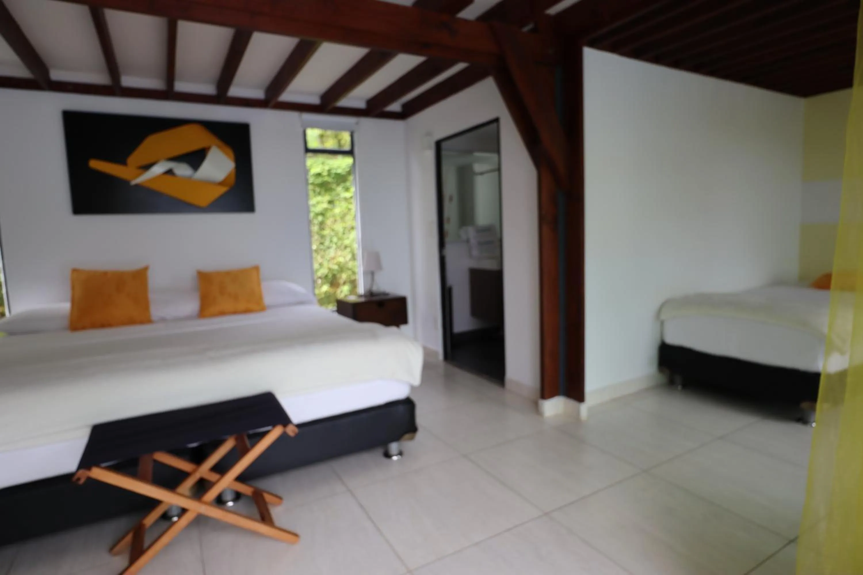 Bed in Hotel Syvanna Wellness and Spa