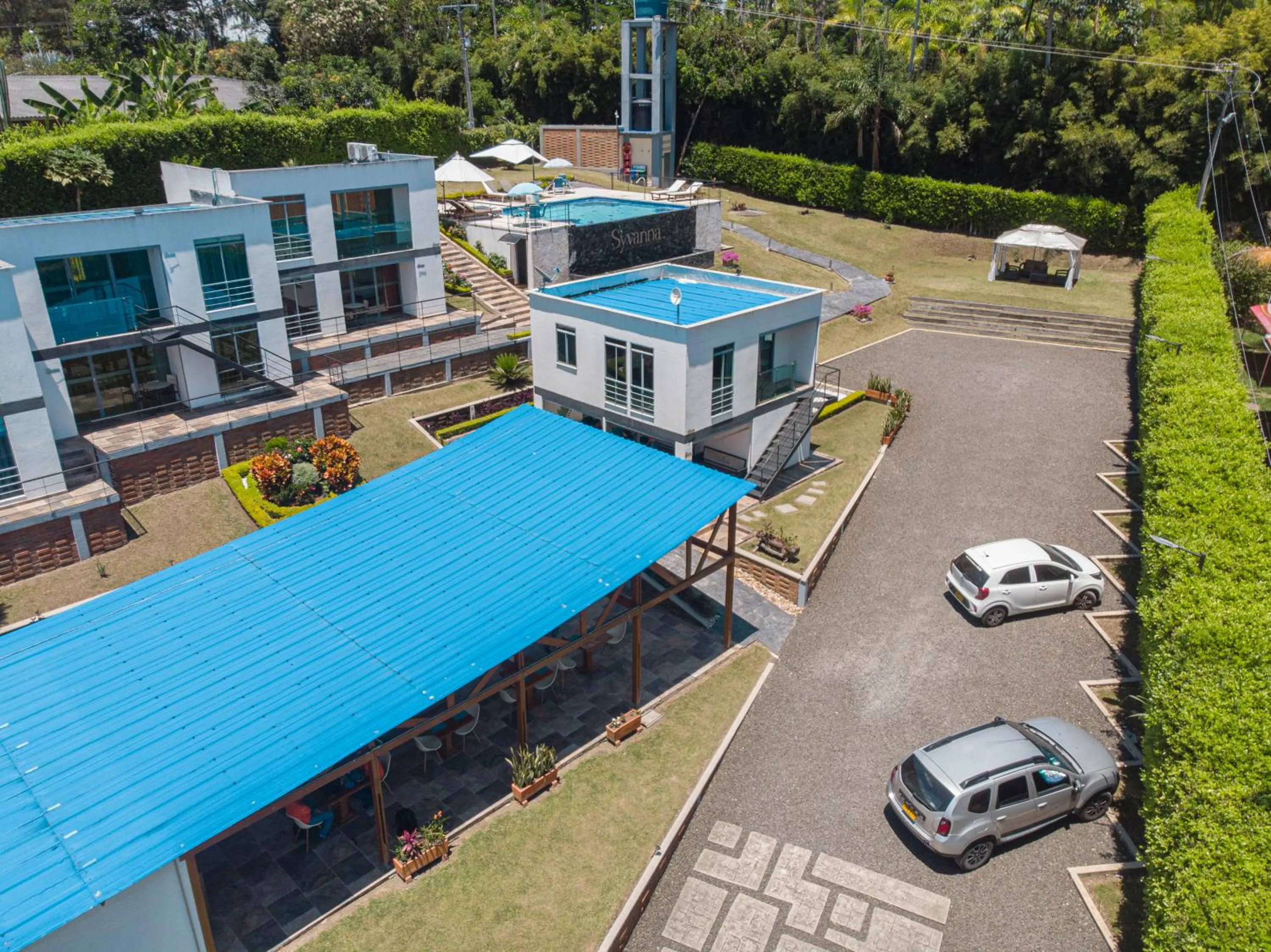 Bird's eye view in Hotel Syvanna Wellness and Spa