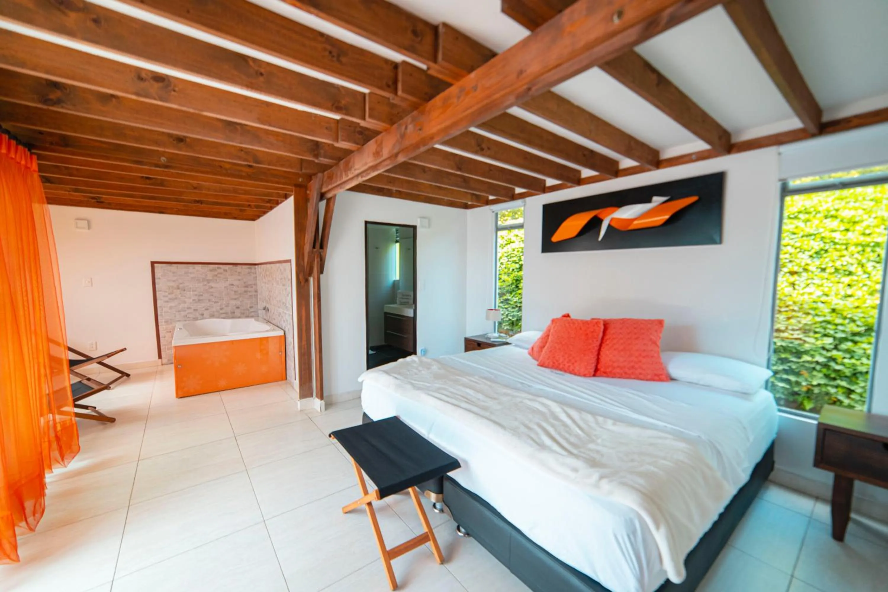 Photo of the whole room, Bed in Hotel Syvanna Wellness and Spa