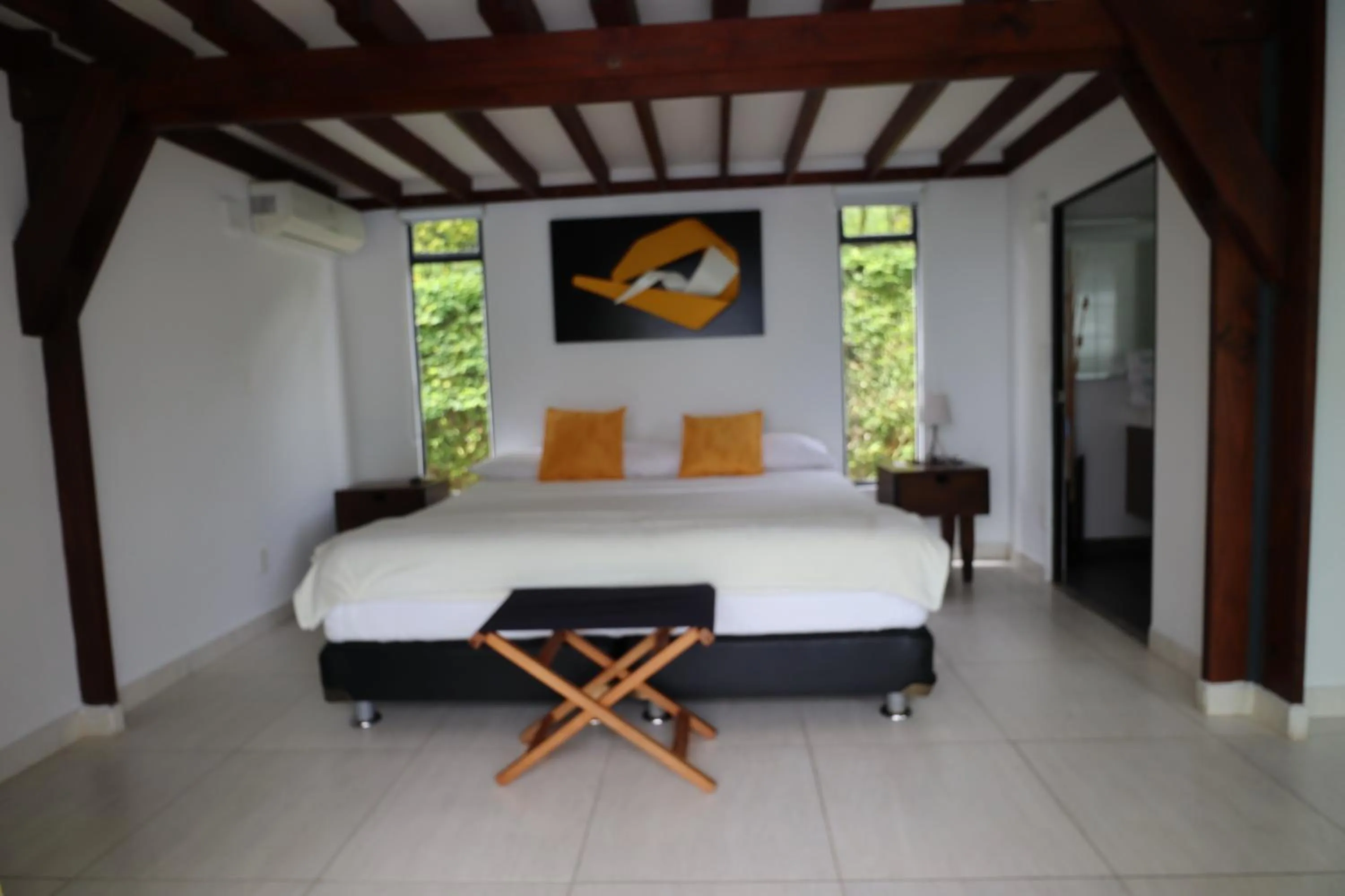 Bed in Hotel Syvanna Wellness and Spa