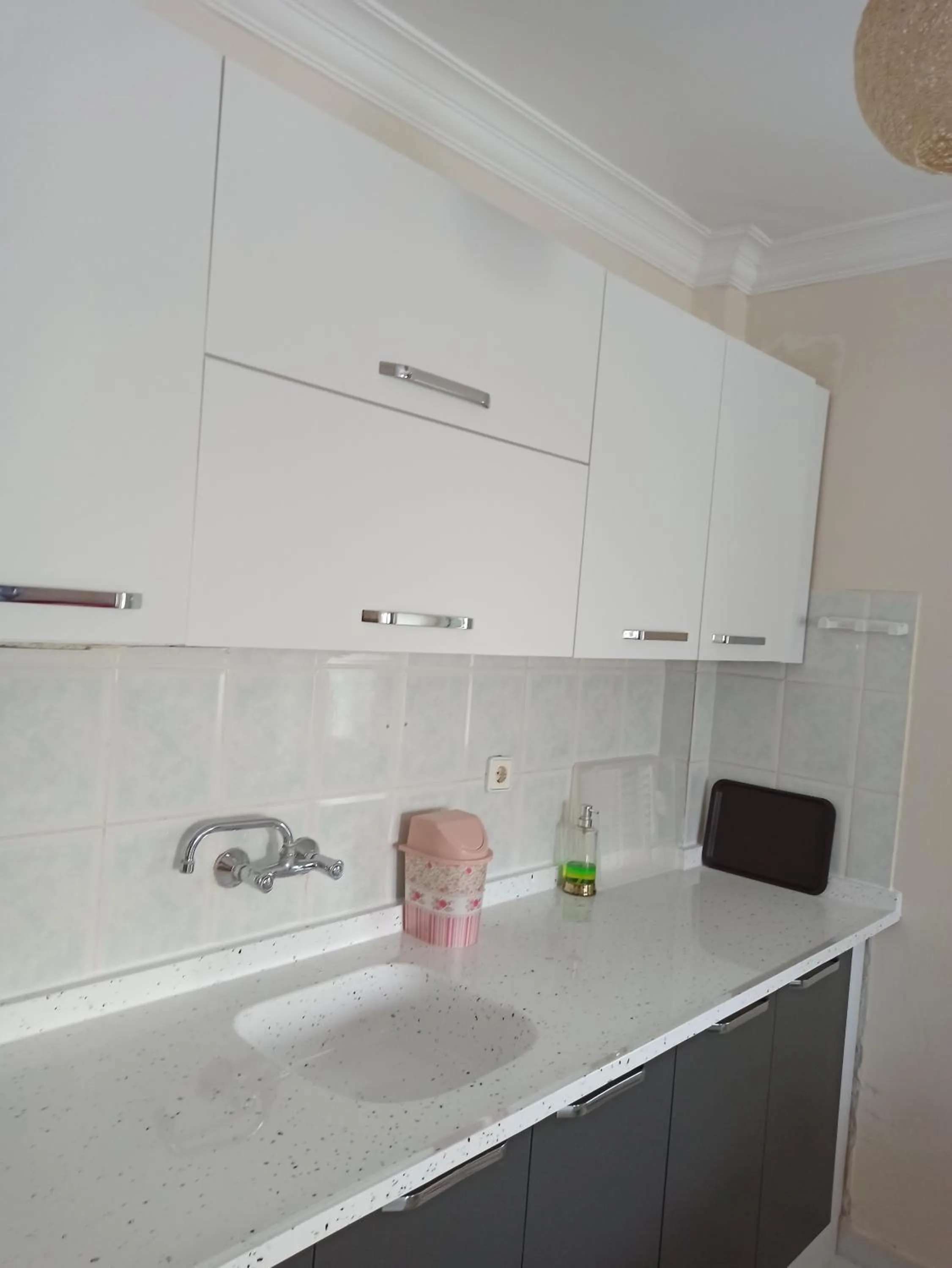 Kitchen or kitchenette in Işıl Suit Apart Otel