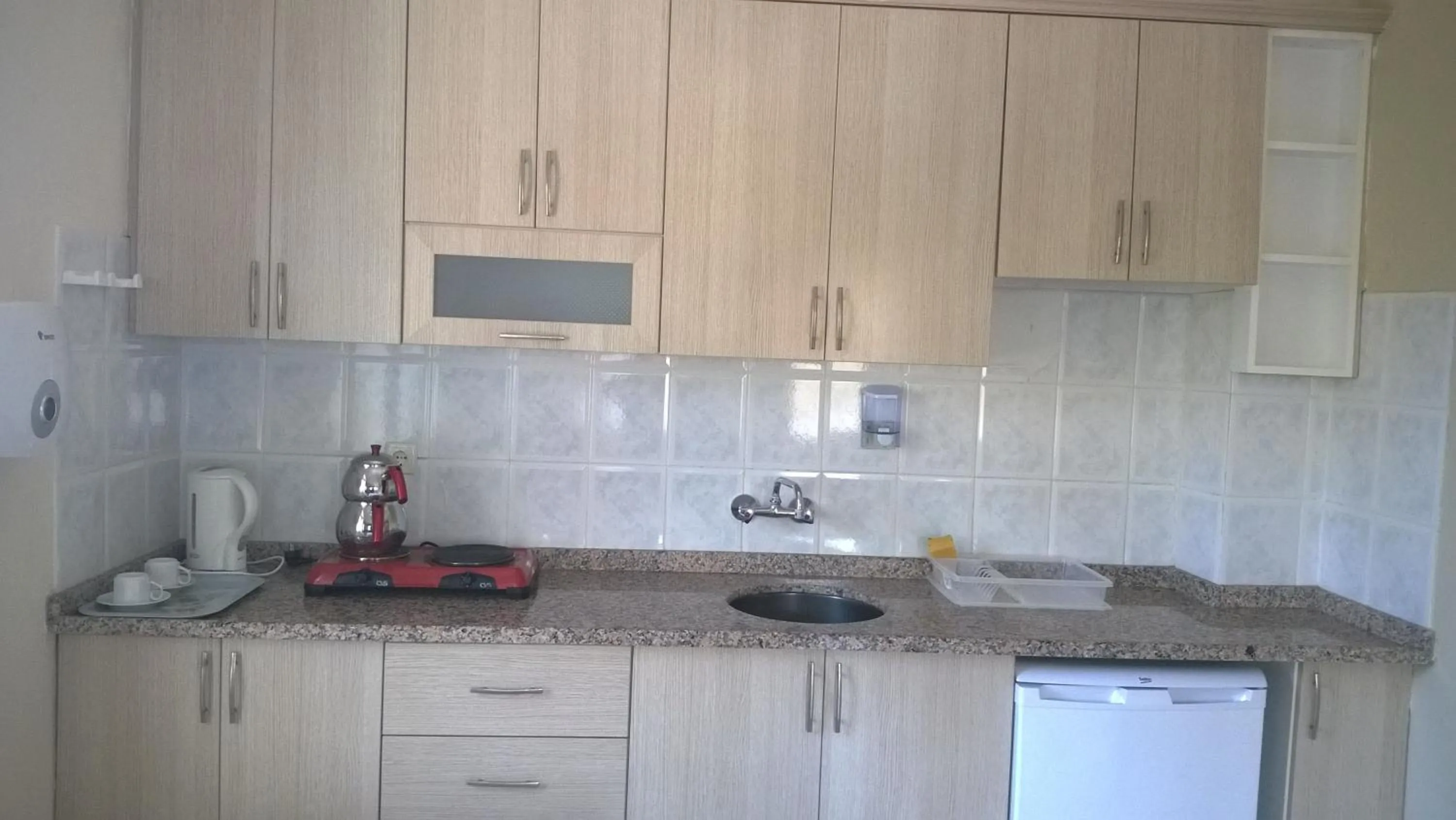 Kitchen or kitchenette in Işıl Suit Apart Otel