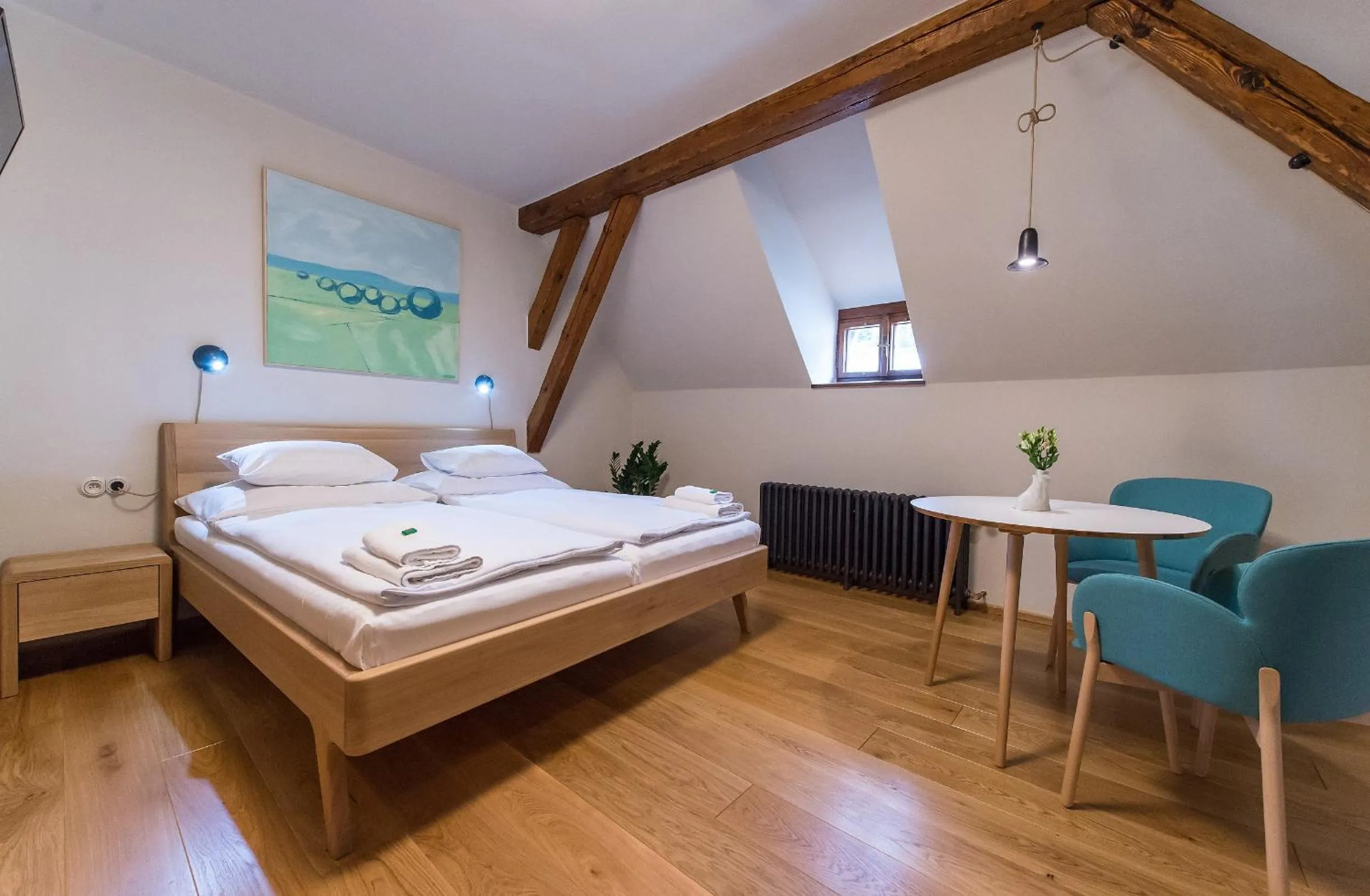 Living room, Bed in Alt Straninger