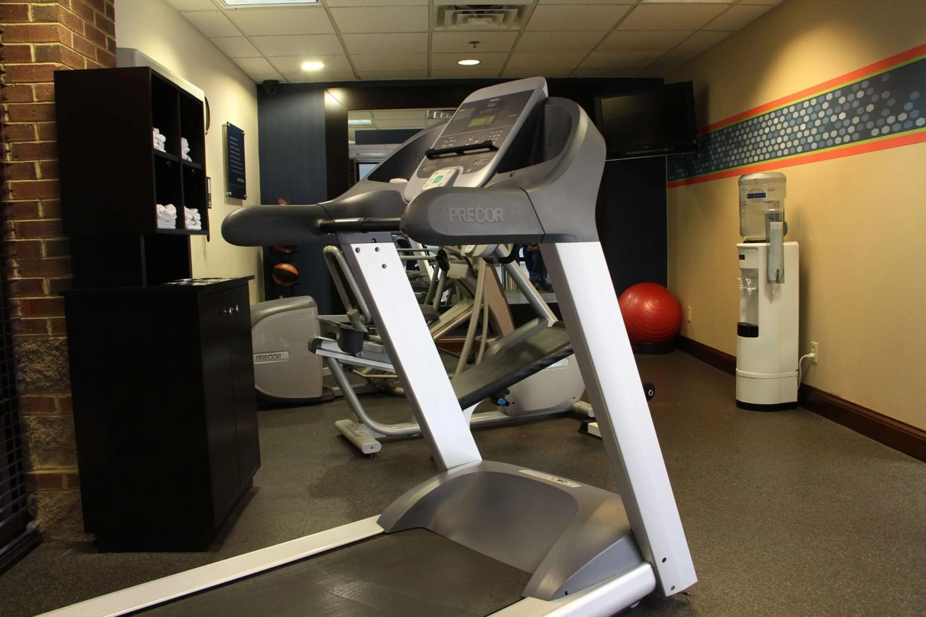 Fitness centre/facilities in Hampton Inn Danville