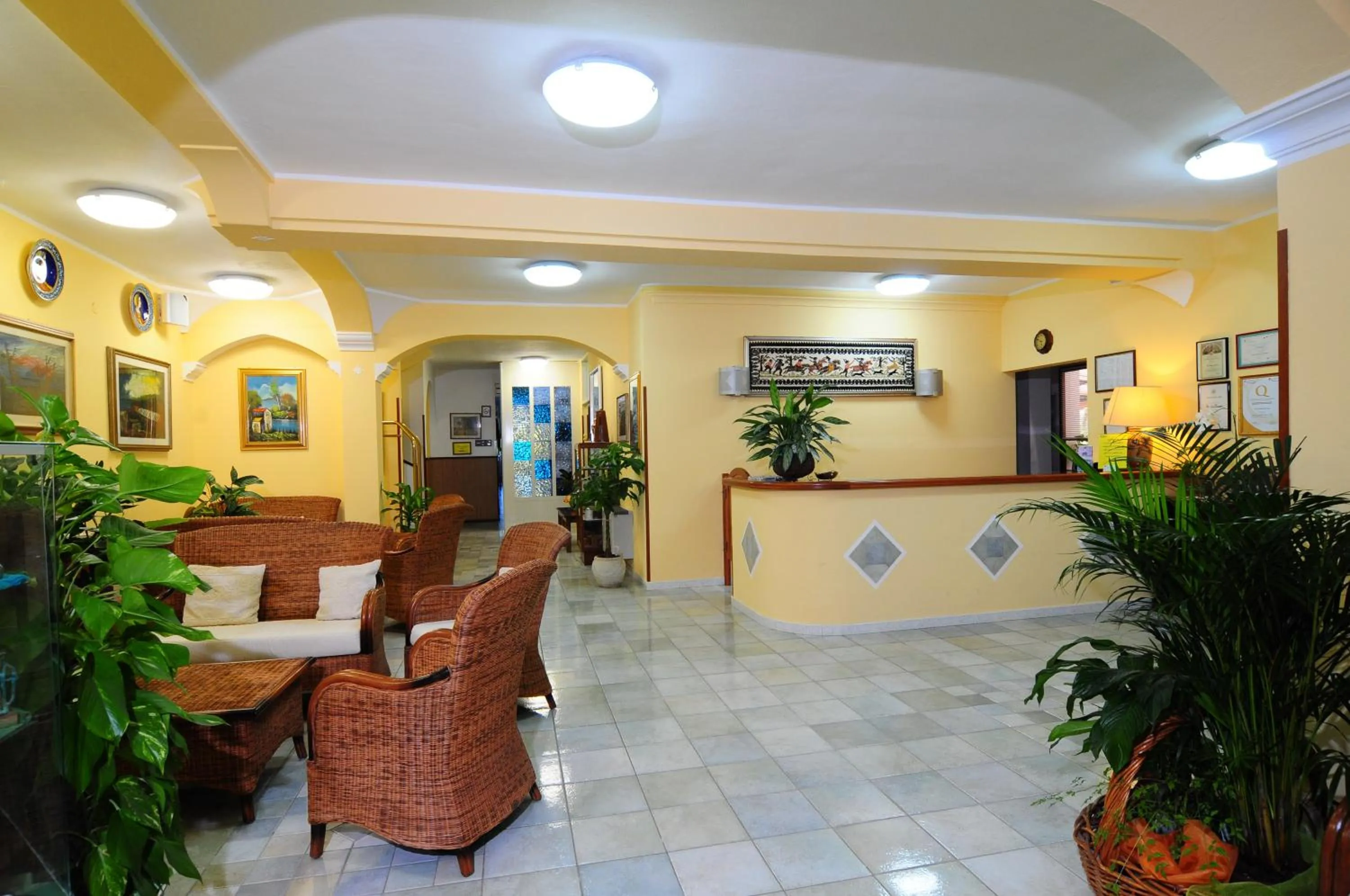 Lobby or reception in Hotel Stella Del Sud