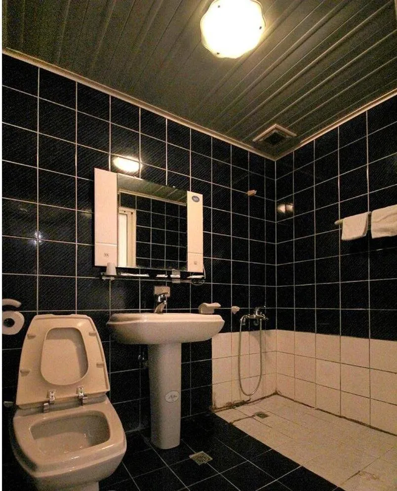 Shower in Broadway Hotel