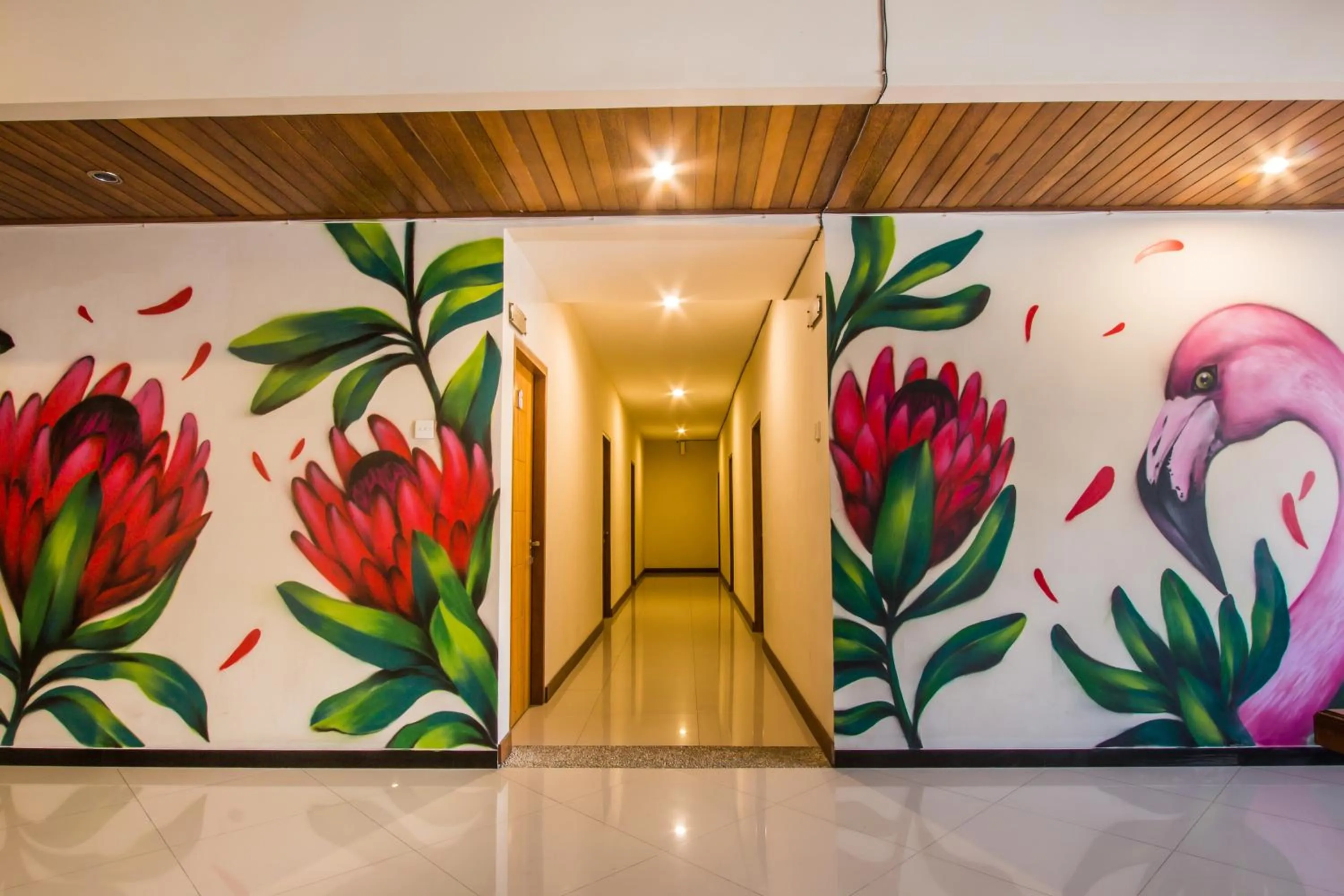 Decorative detail in Kuta Suci Guesthouse