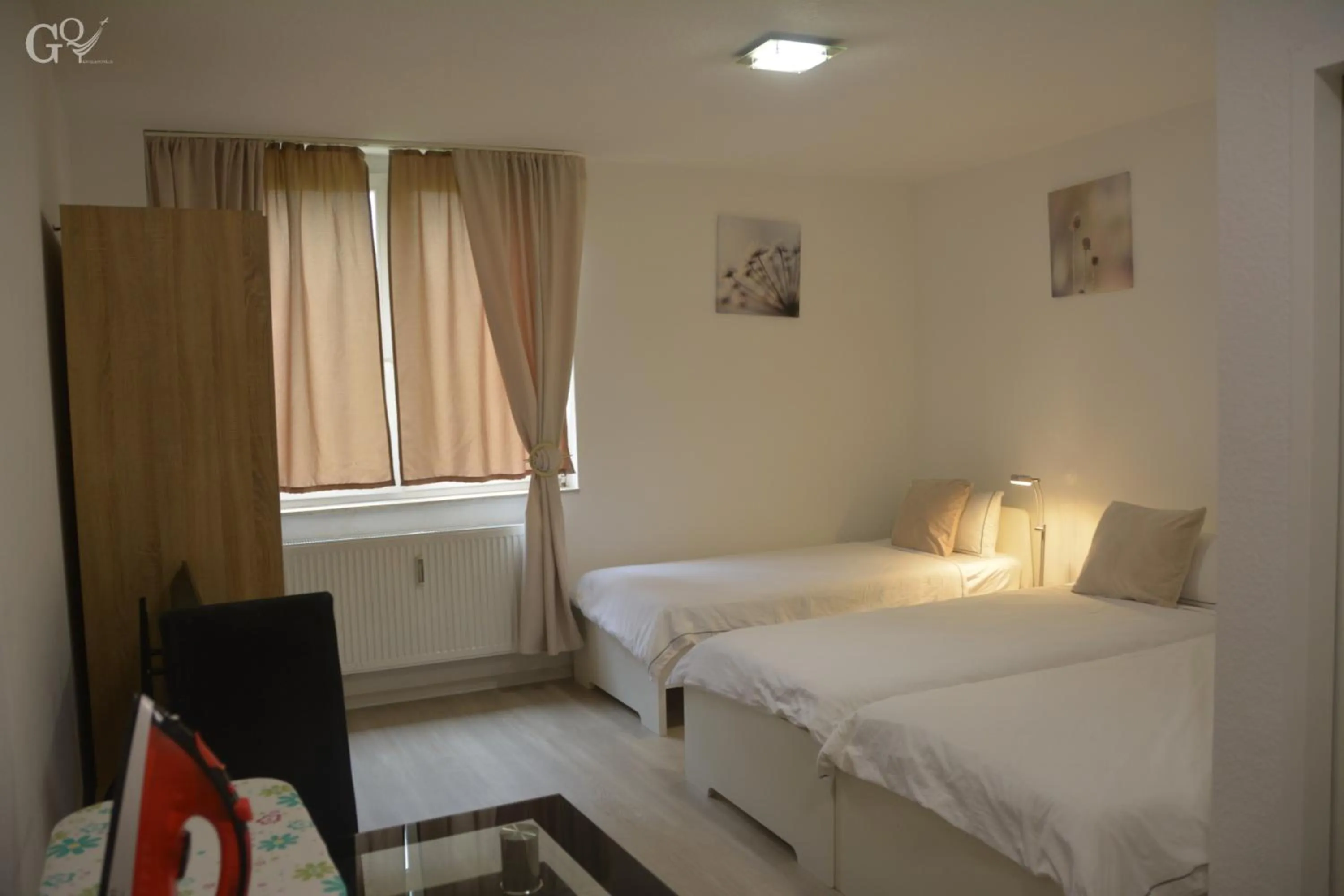 Bed in Saarbrücken City Apartments