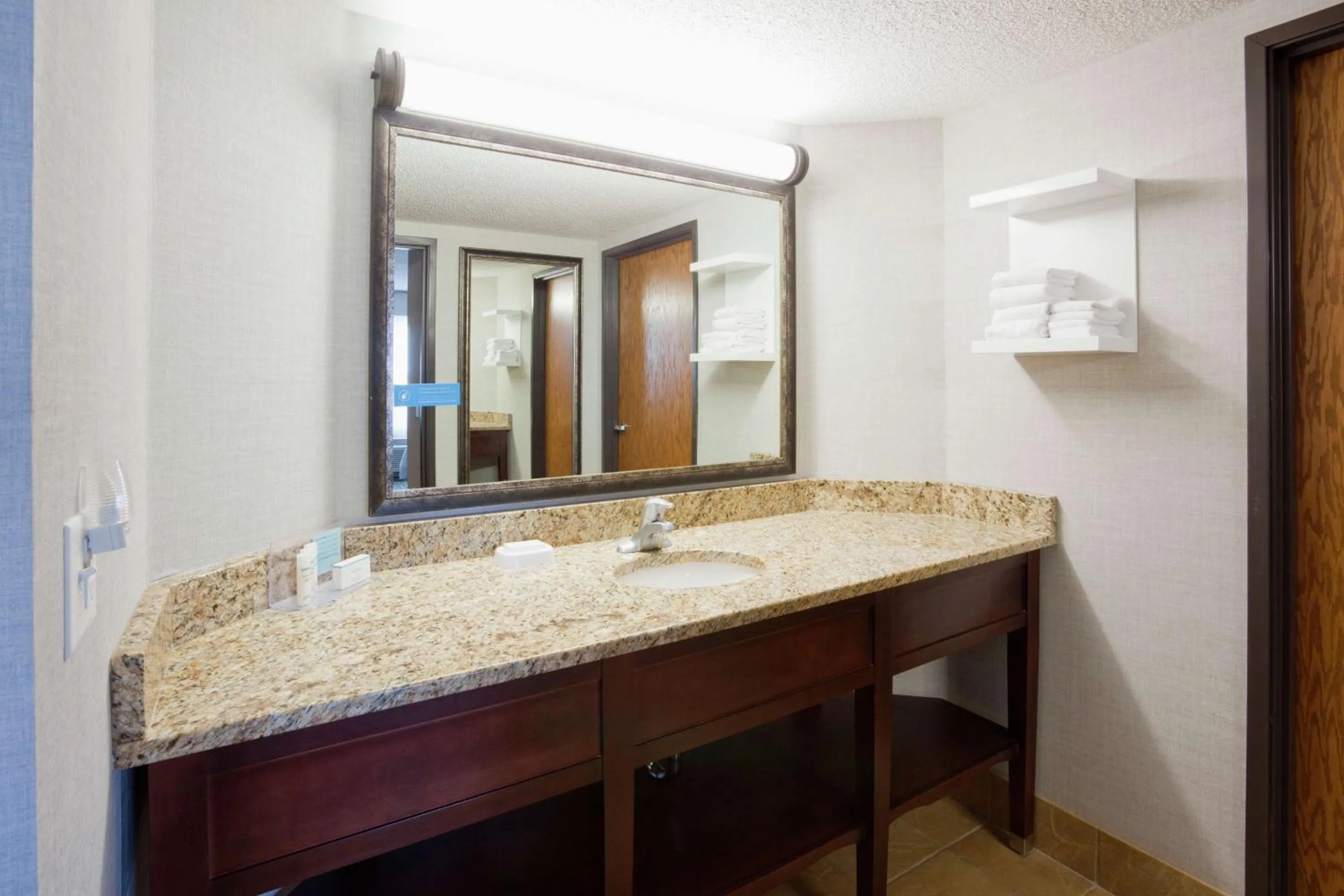 Bathroom in Hampton Inn Duluth-Canal Park