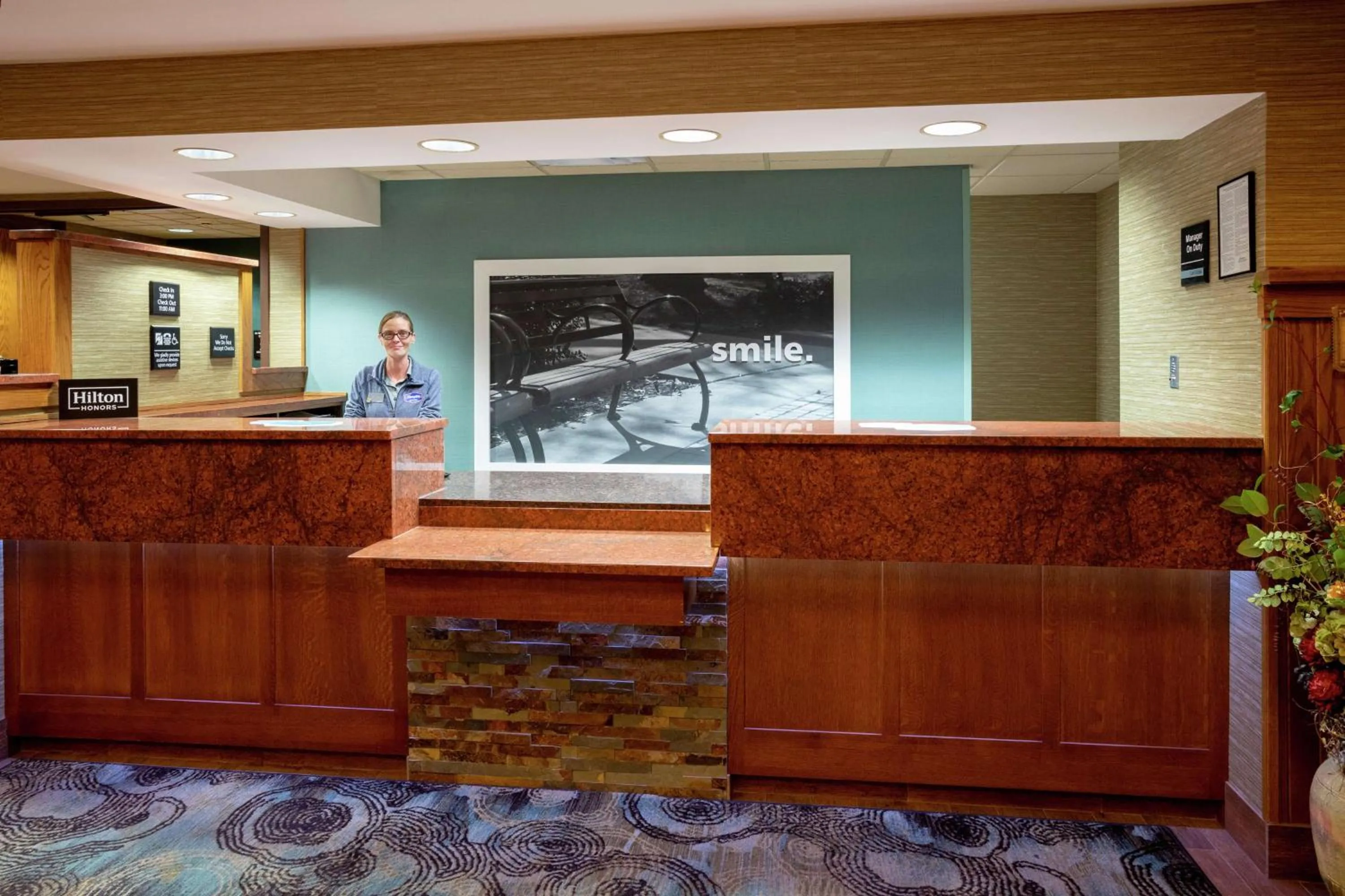 Lobby or reception in Hampton Inn Duluth-Canal Park