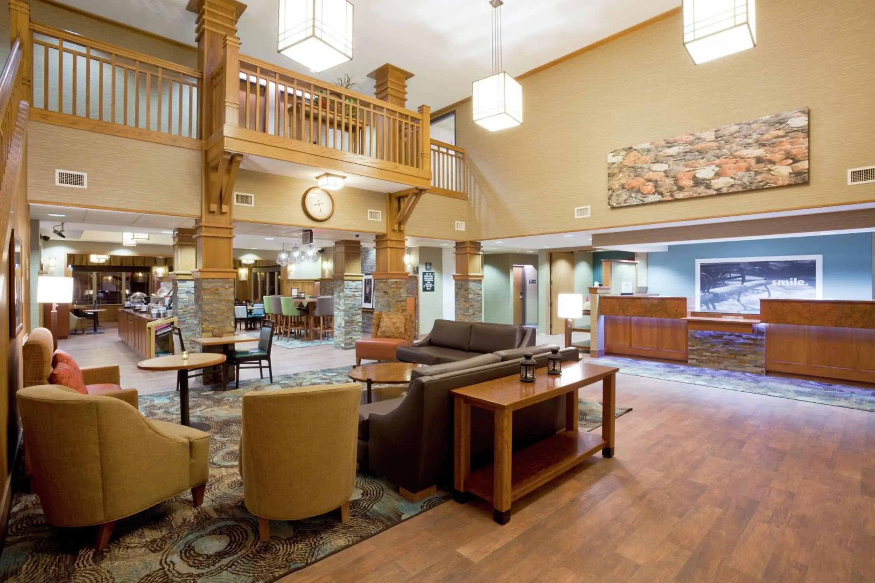 Lobby or reception in Hampton Inn Duluth-Canal Park Lobby or reception in Hampton Inn Duluth-Canal Park