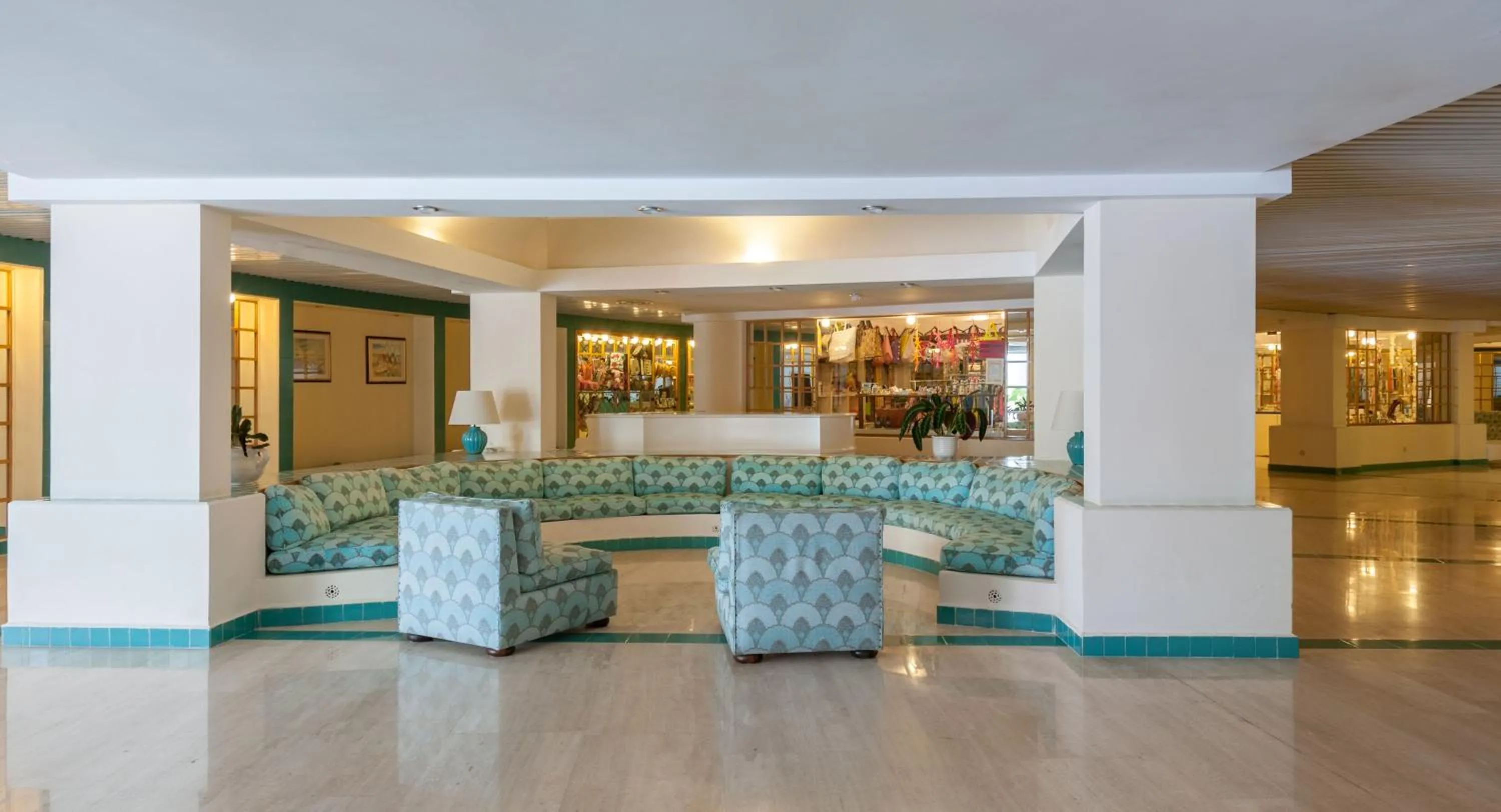 Lobby or reception in Hotel Torre Oliva