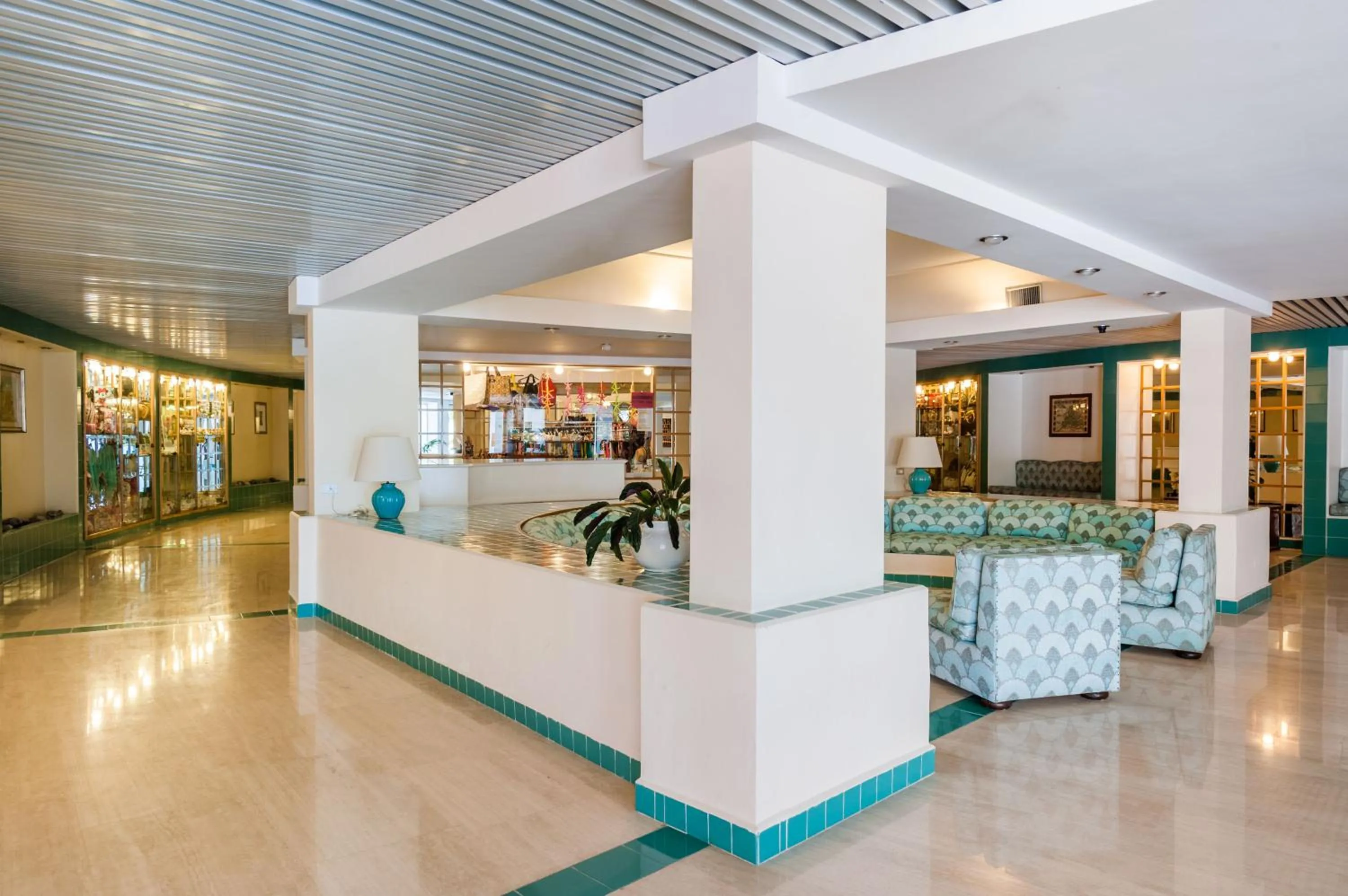Lobby or reception in Hotel Torre Oliva