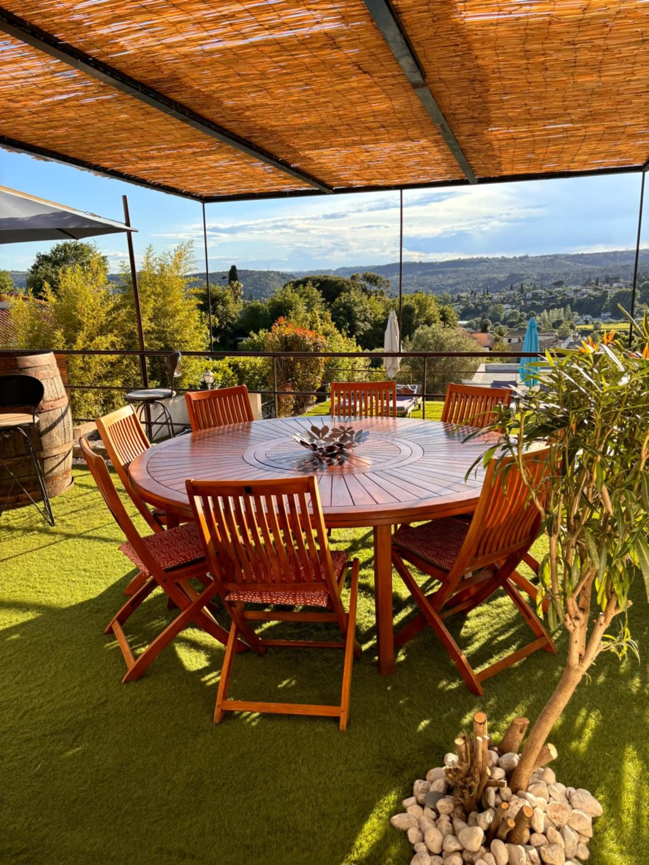 Patio in Chambre d'hôtes Le Clos 67