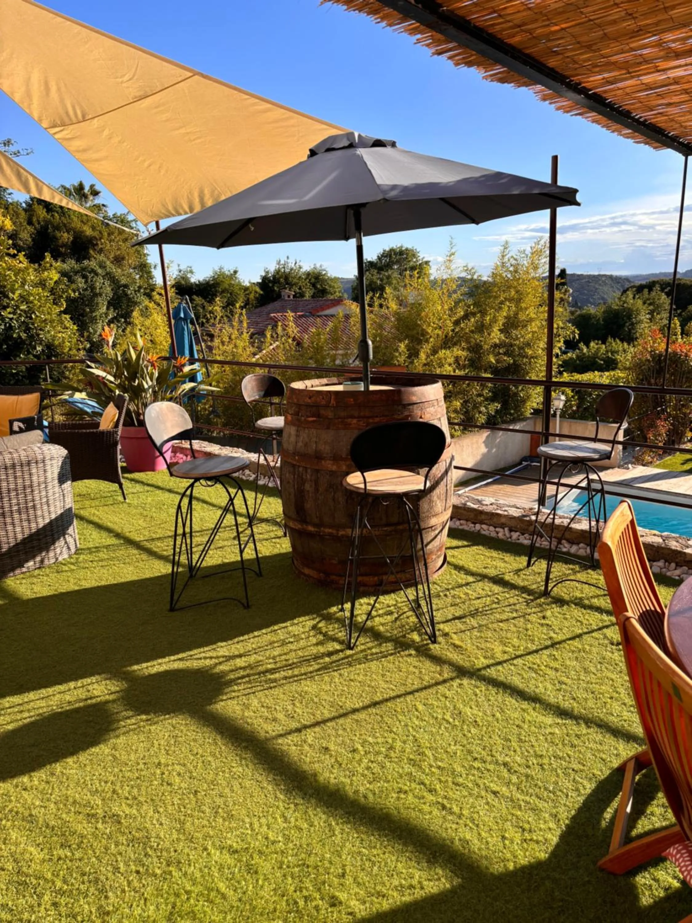 Patio in Chambre d'hôtes Le Clos 67