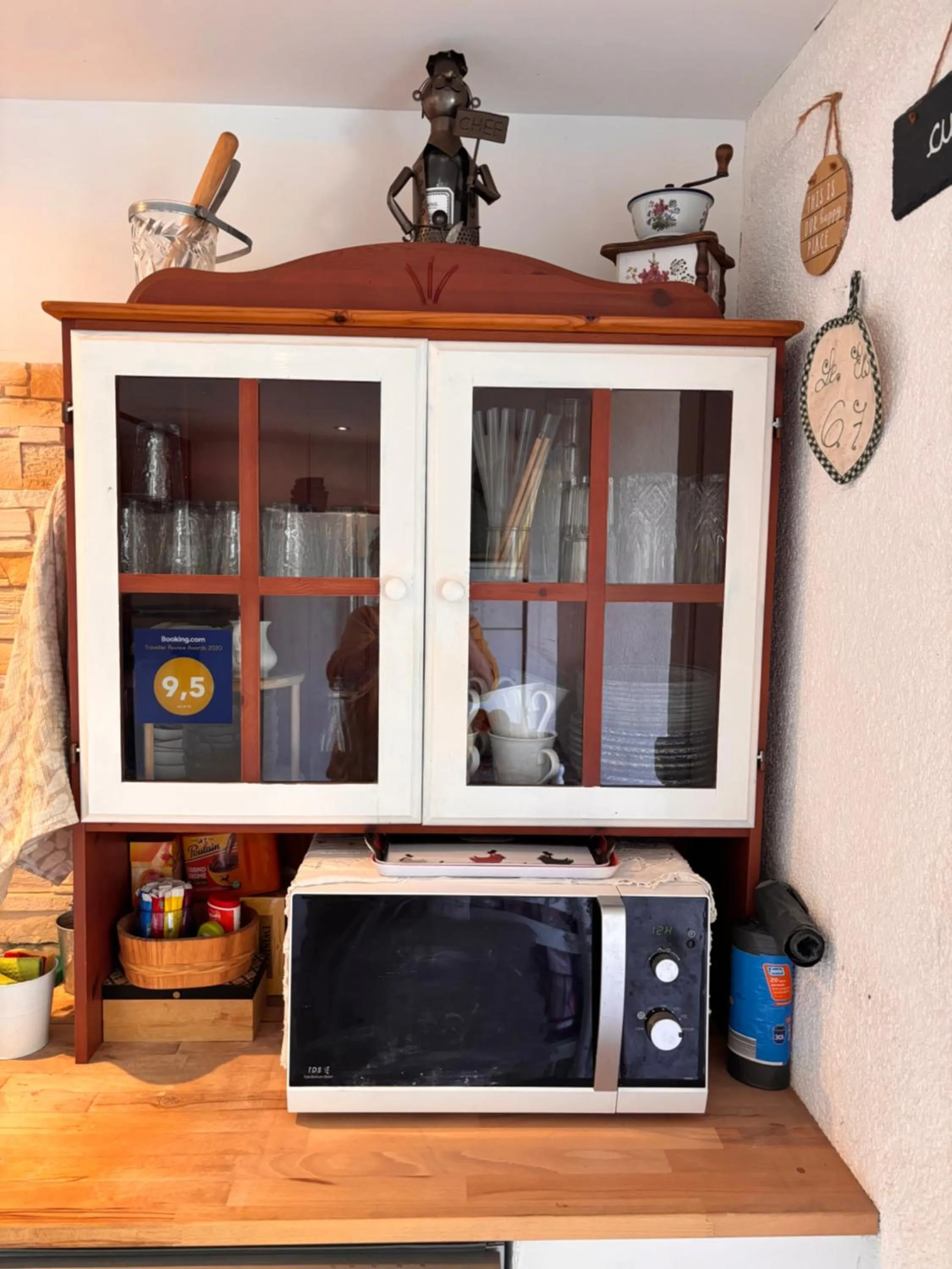 Kitchen or kitchenette in Chambre d'hôtes Le Clos 67