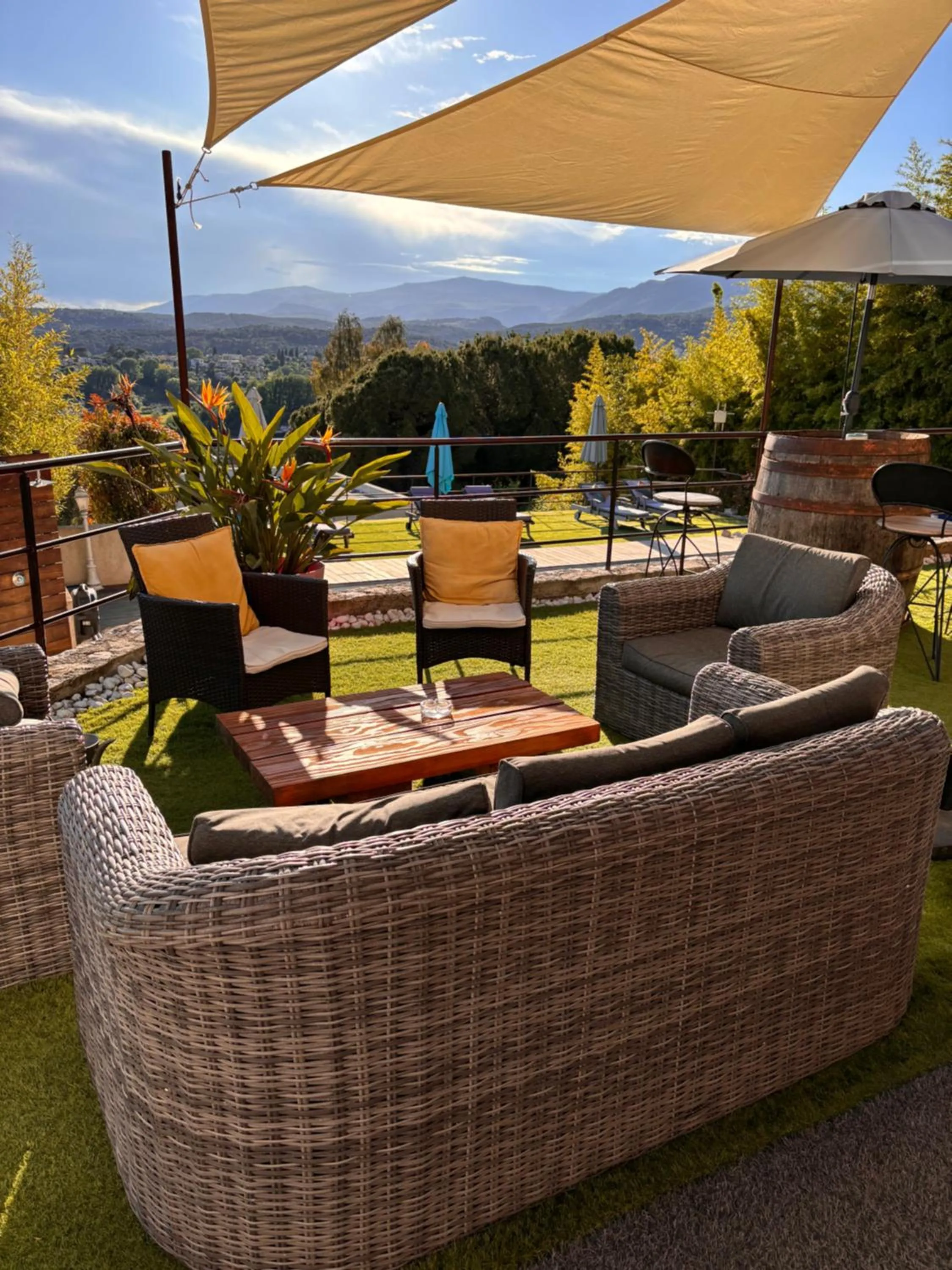 Seating area in Chambre d'hôtes Le Clos 67