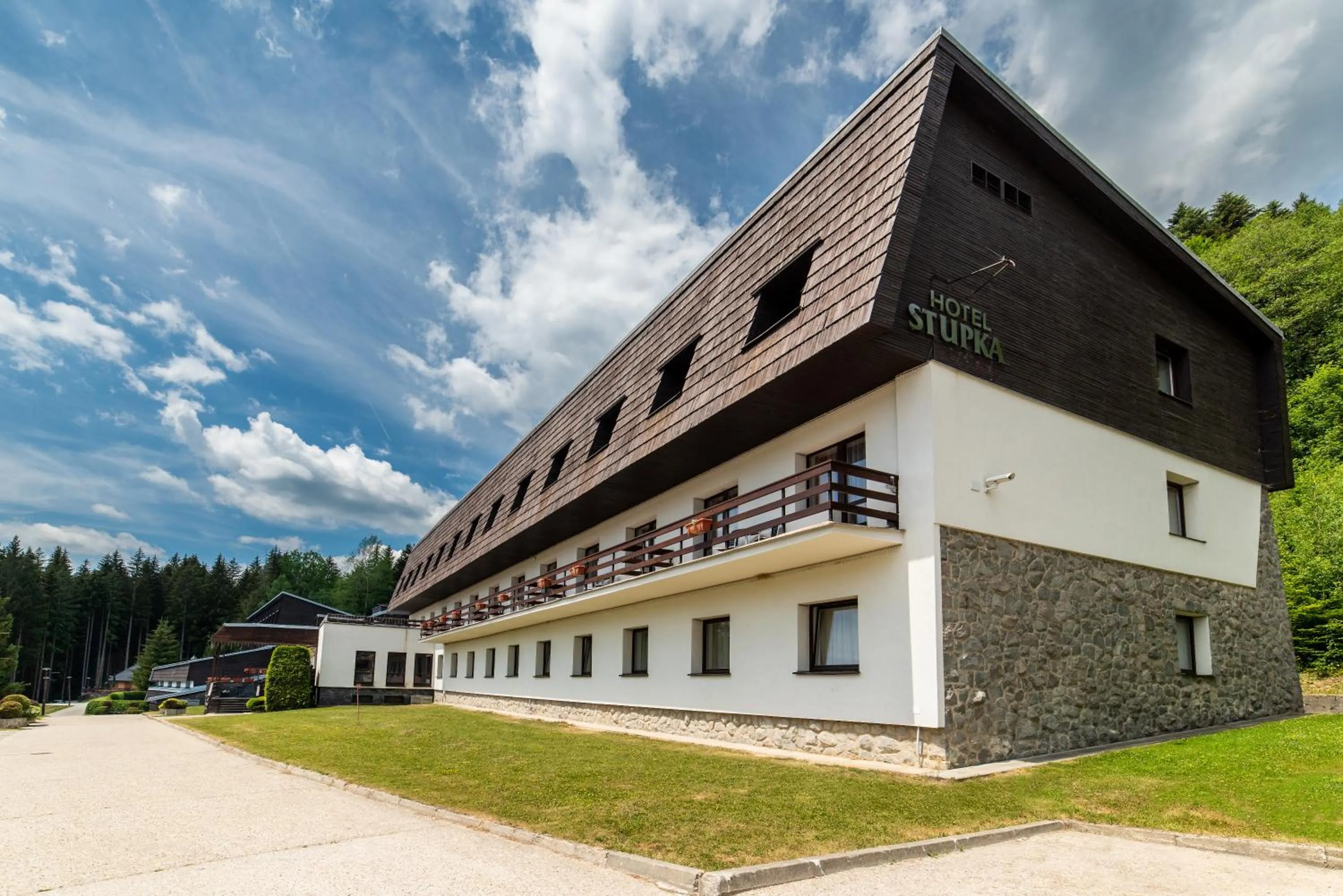 Property building in Hotel Stupka