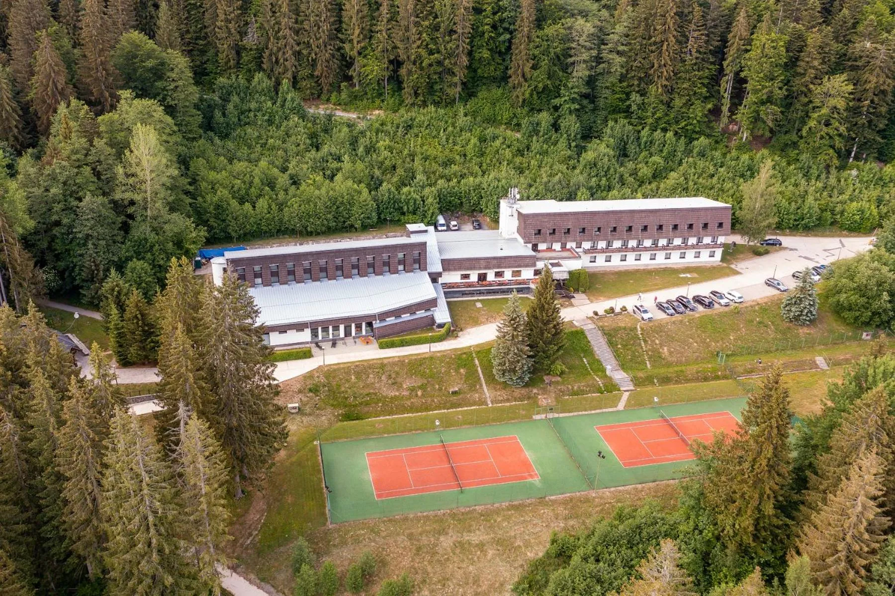 Property building in Hotel Stupka