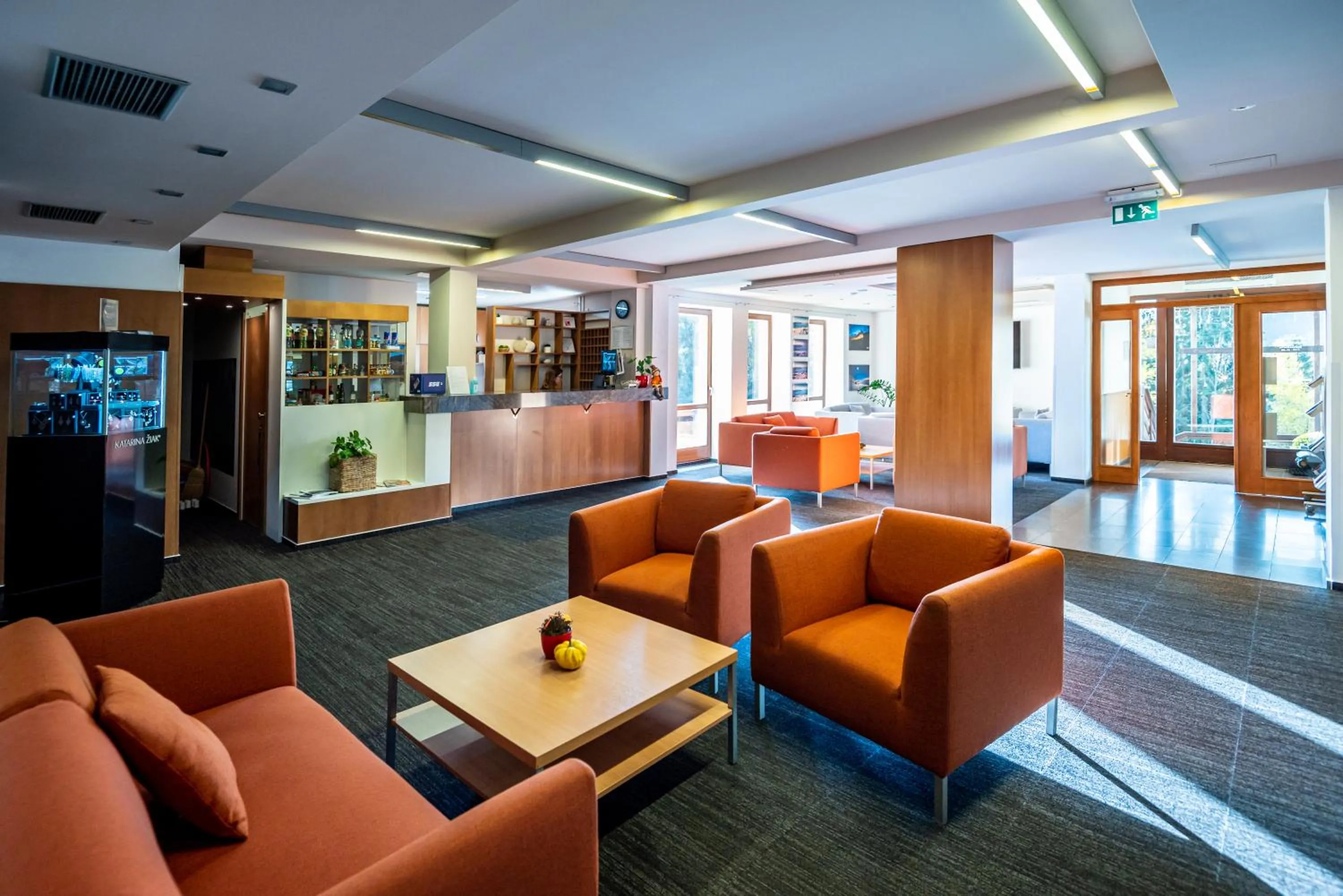 Lobby or reception in Hotel Stupka