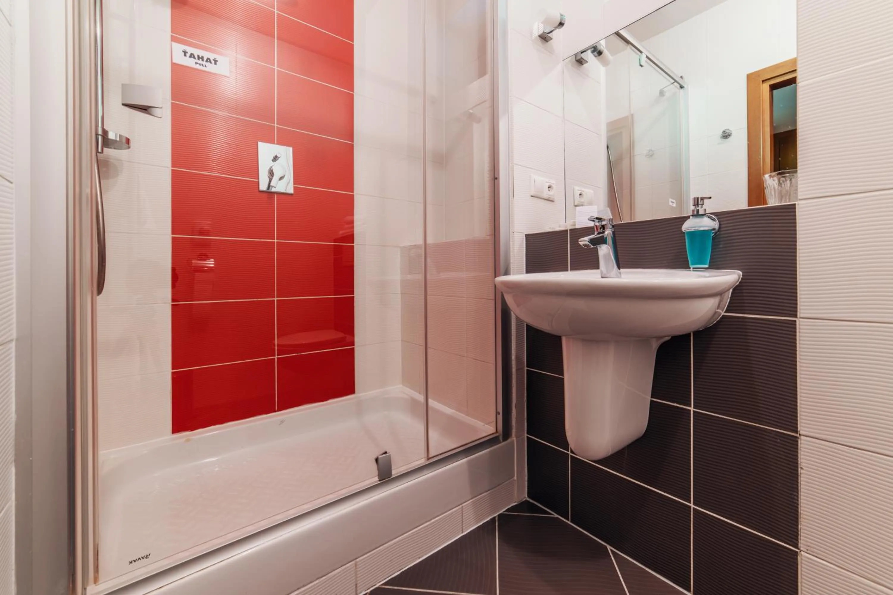 Shower in Hotel Stupka