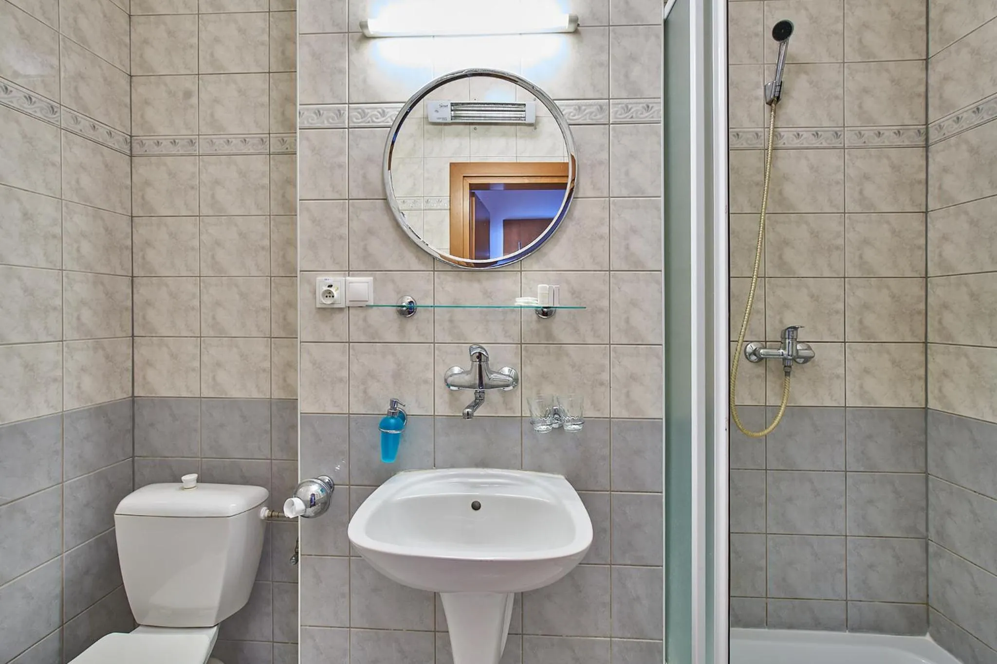 Shower in Hotel Stupka