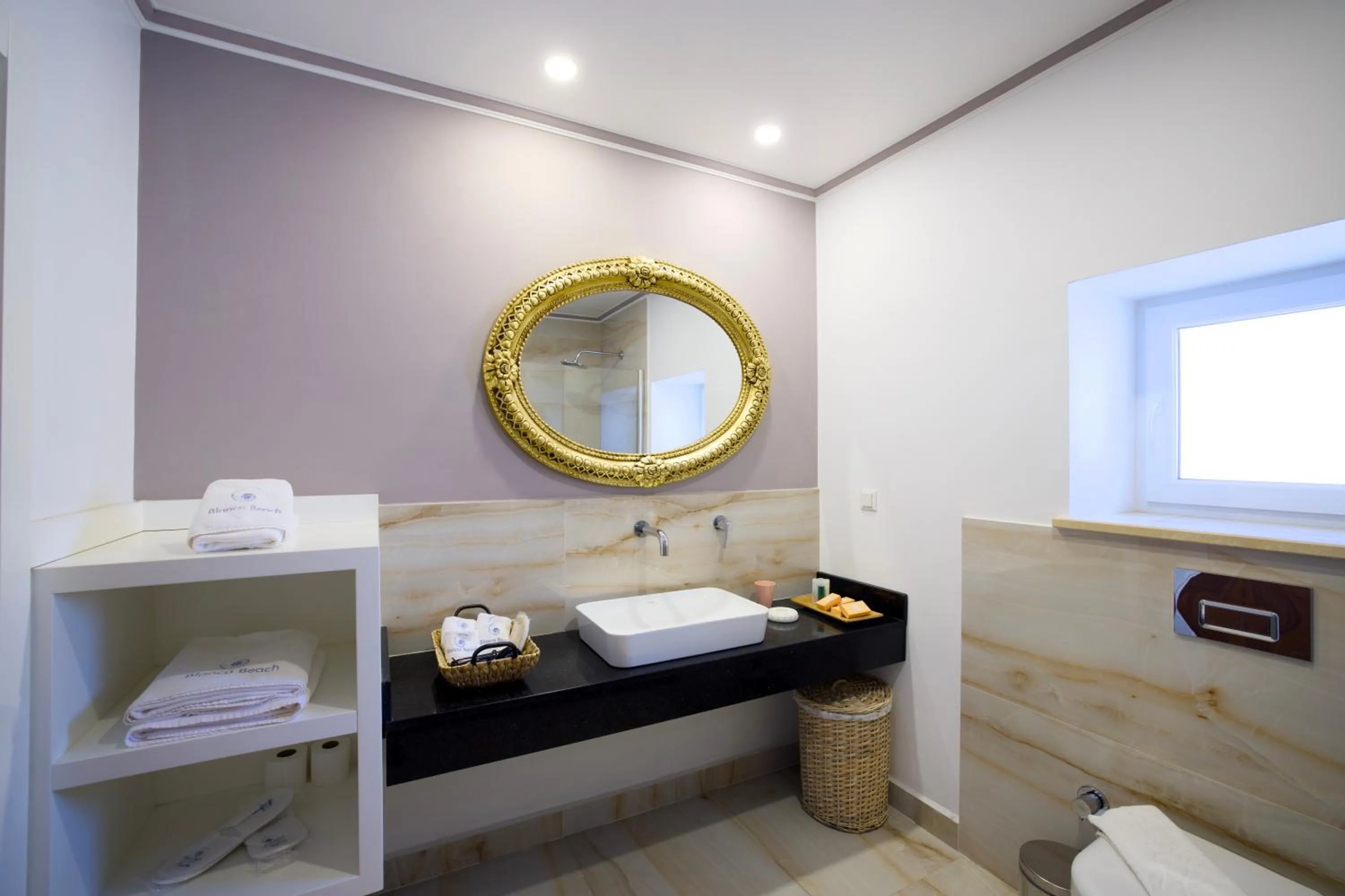 Bathroom in Blanca Beach Hotel