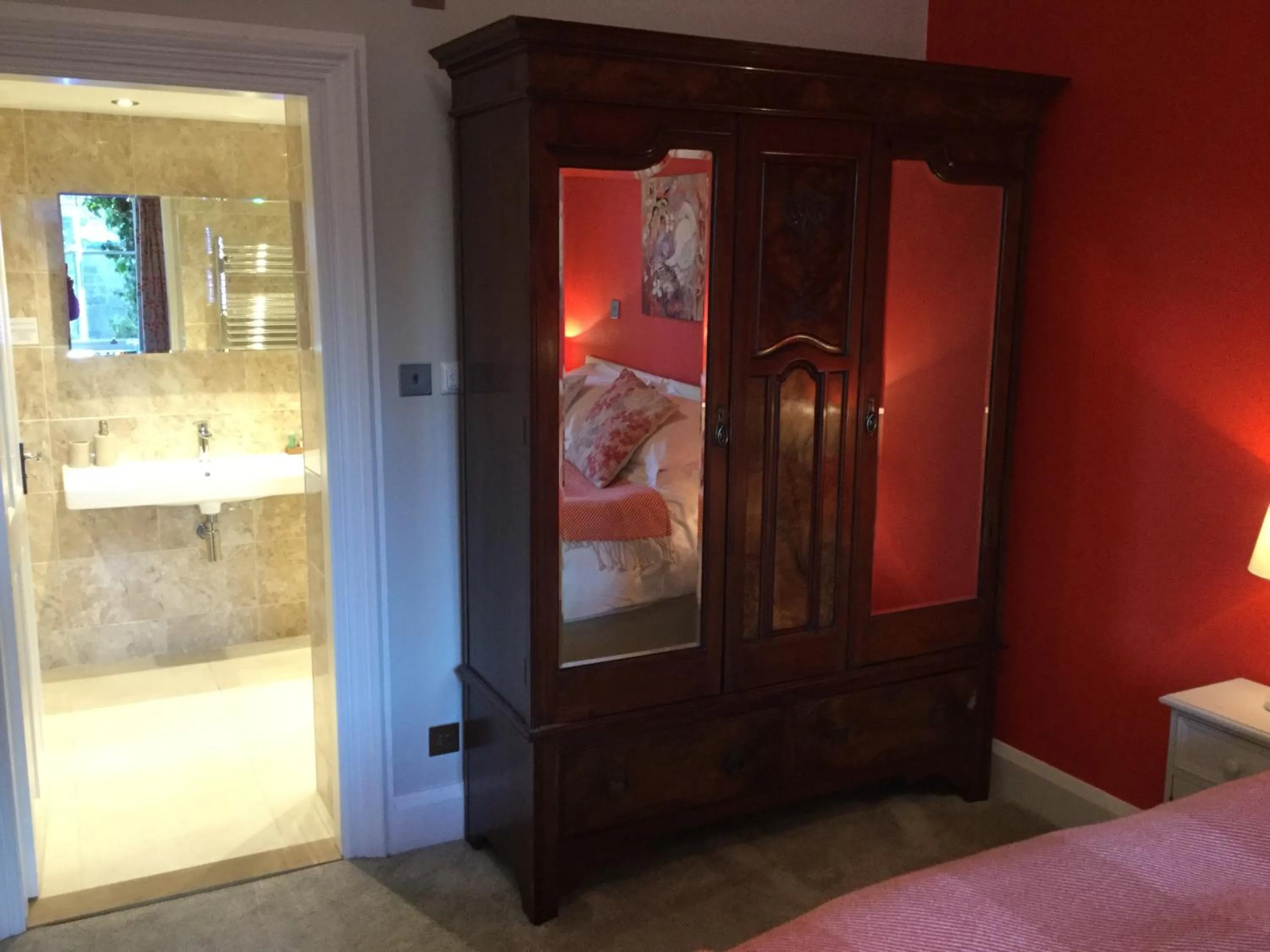 Bed in Grosmont House