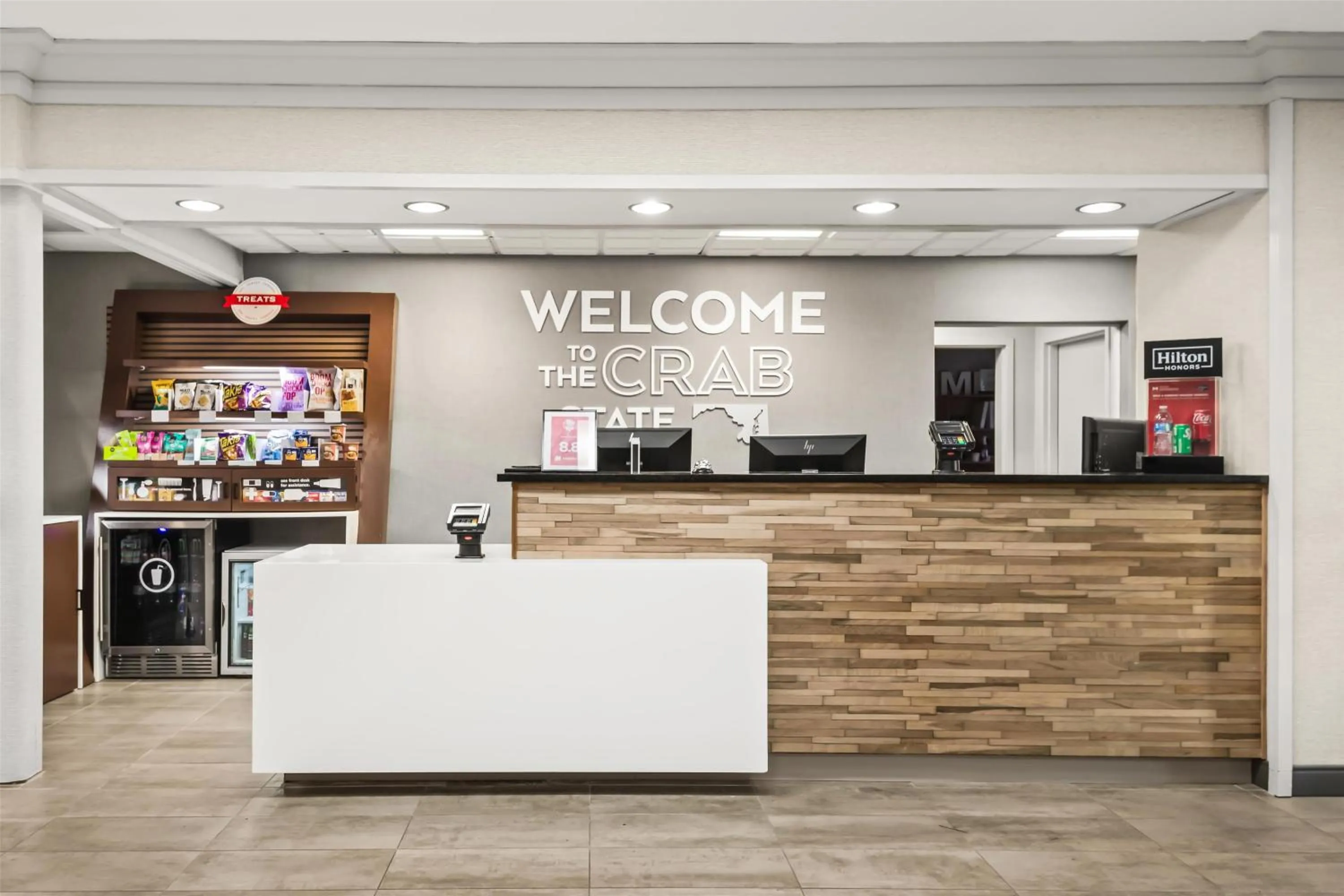 Lobby or reception in Hampton Inn Elkton