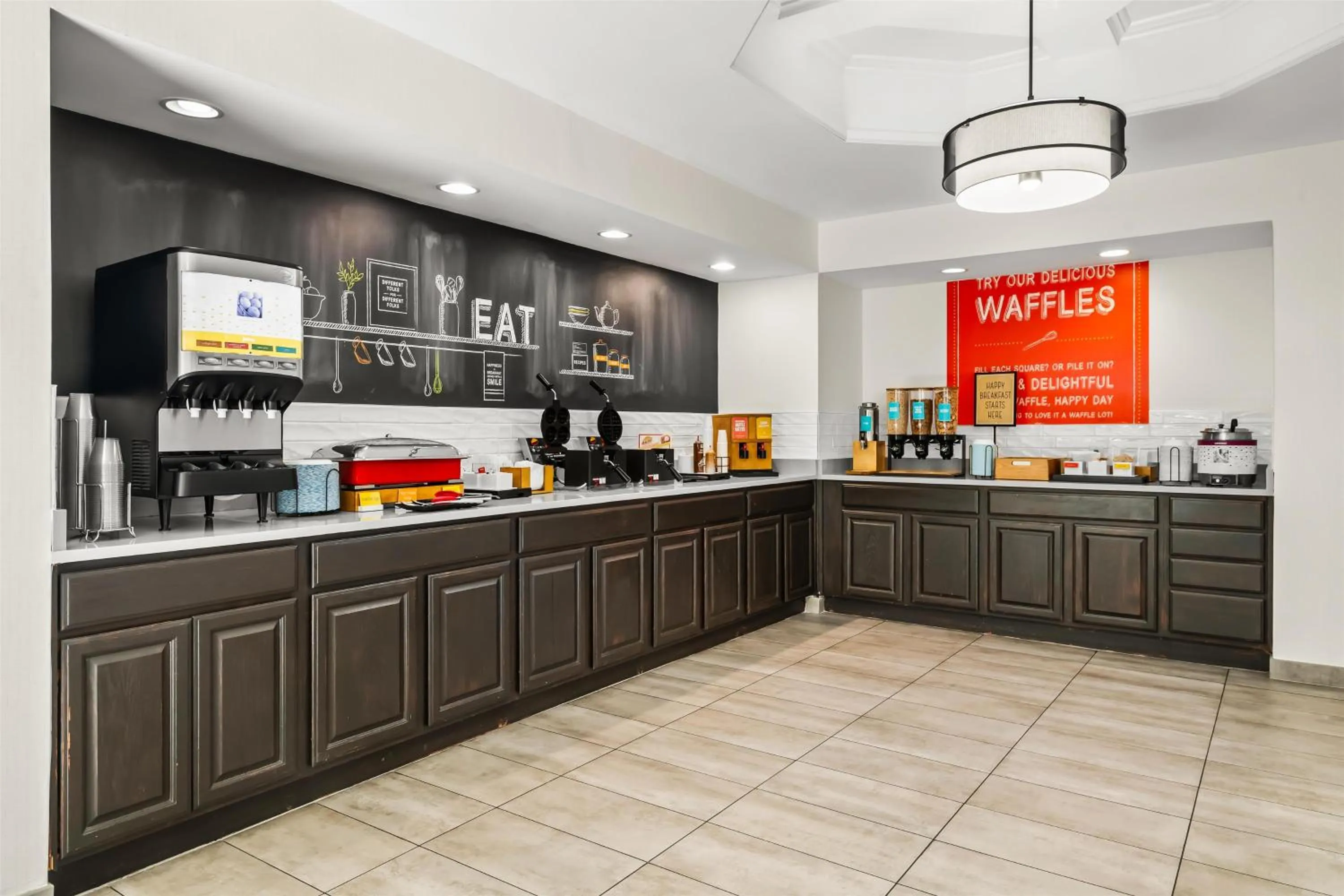 Breakfast in Hampton Inn Elkton