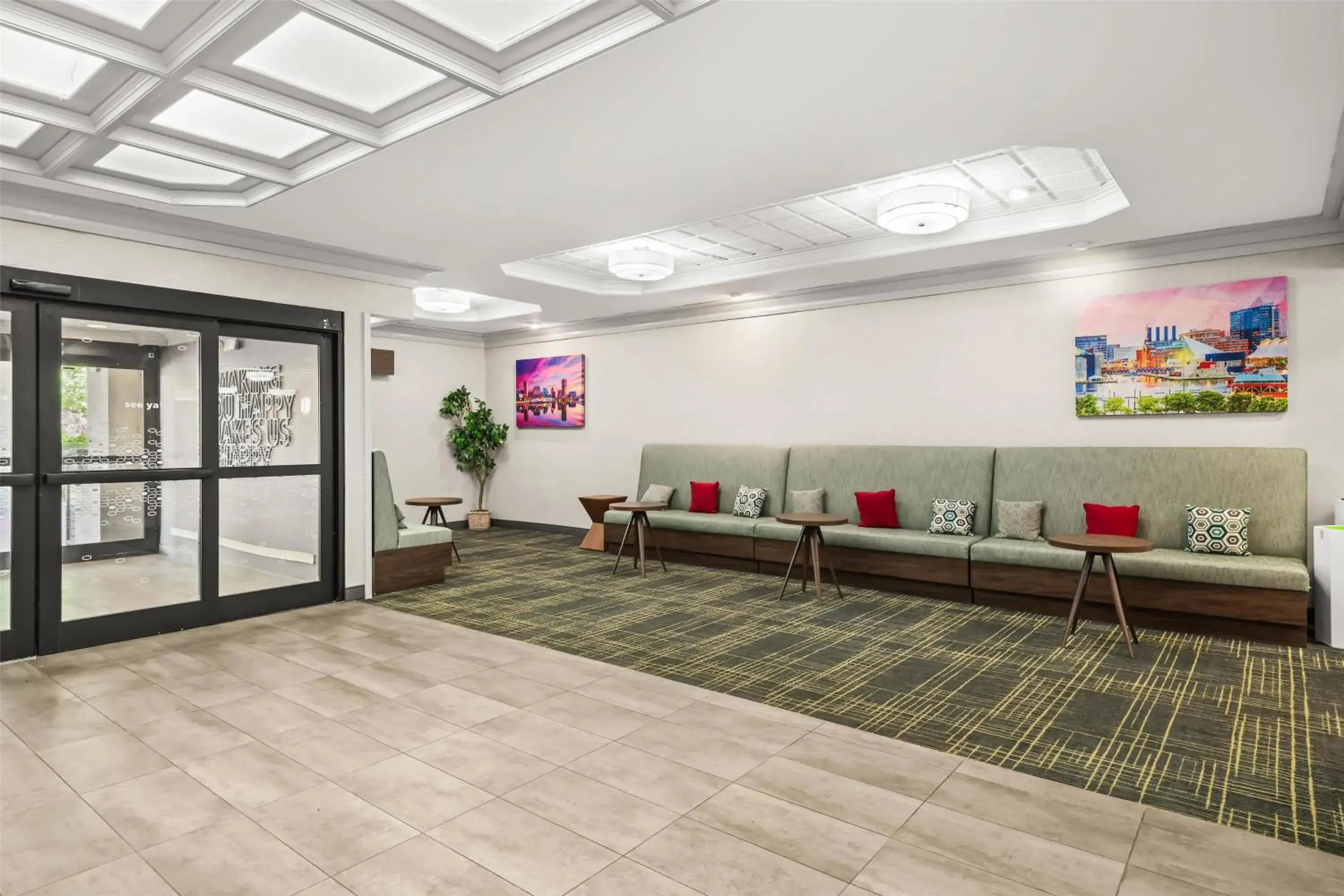 Lobby or reception in Hampton Inn Elkton Lobby or reception in Hampton Inn Elkton