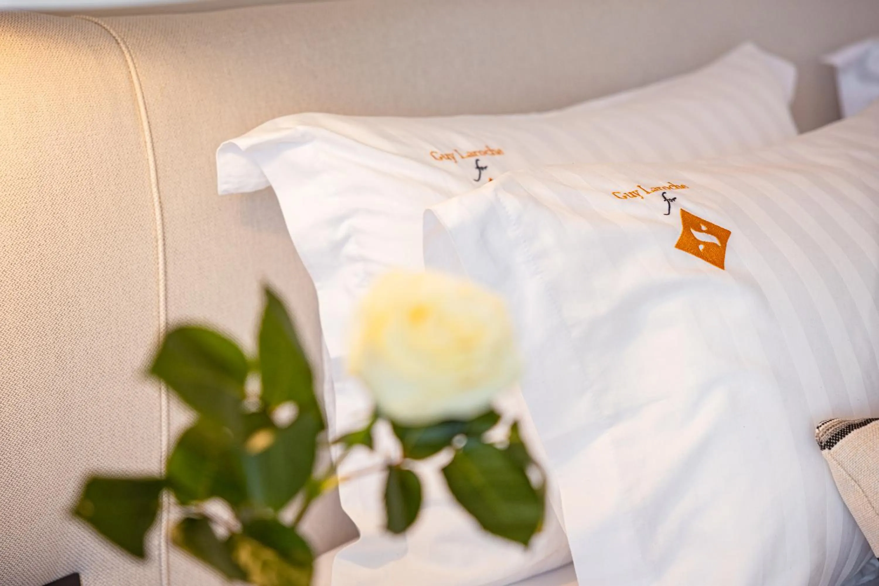 Decorative detail, Bed in Erato by Samian Mare