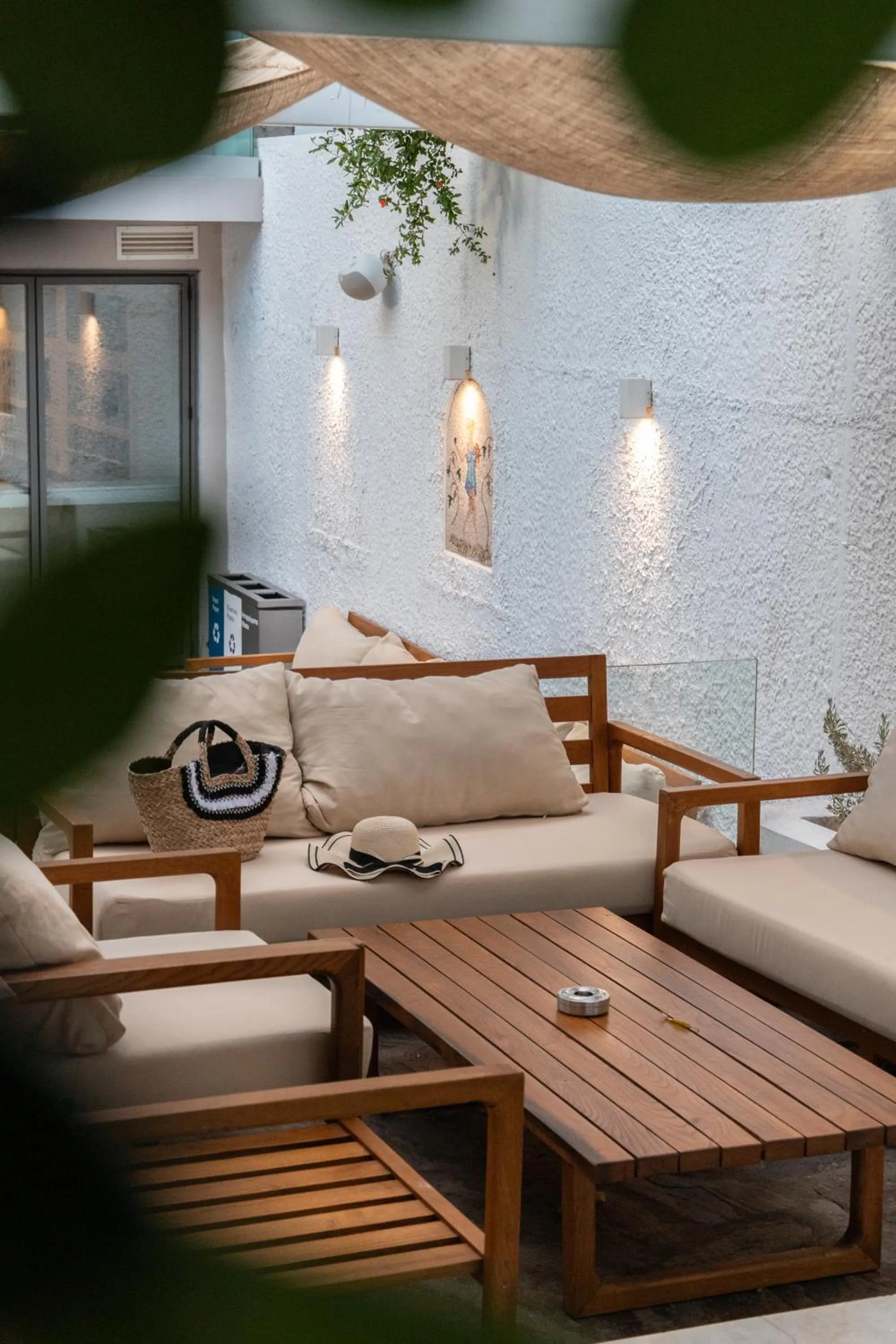 Inner courtyard view in Erato by Samian Mare