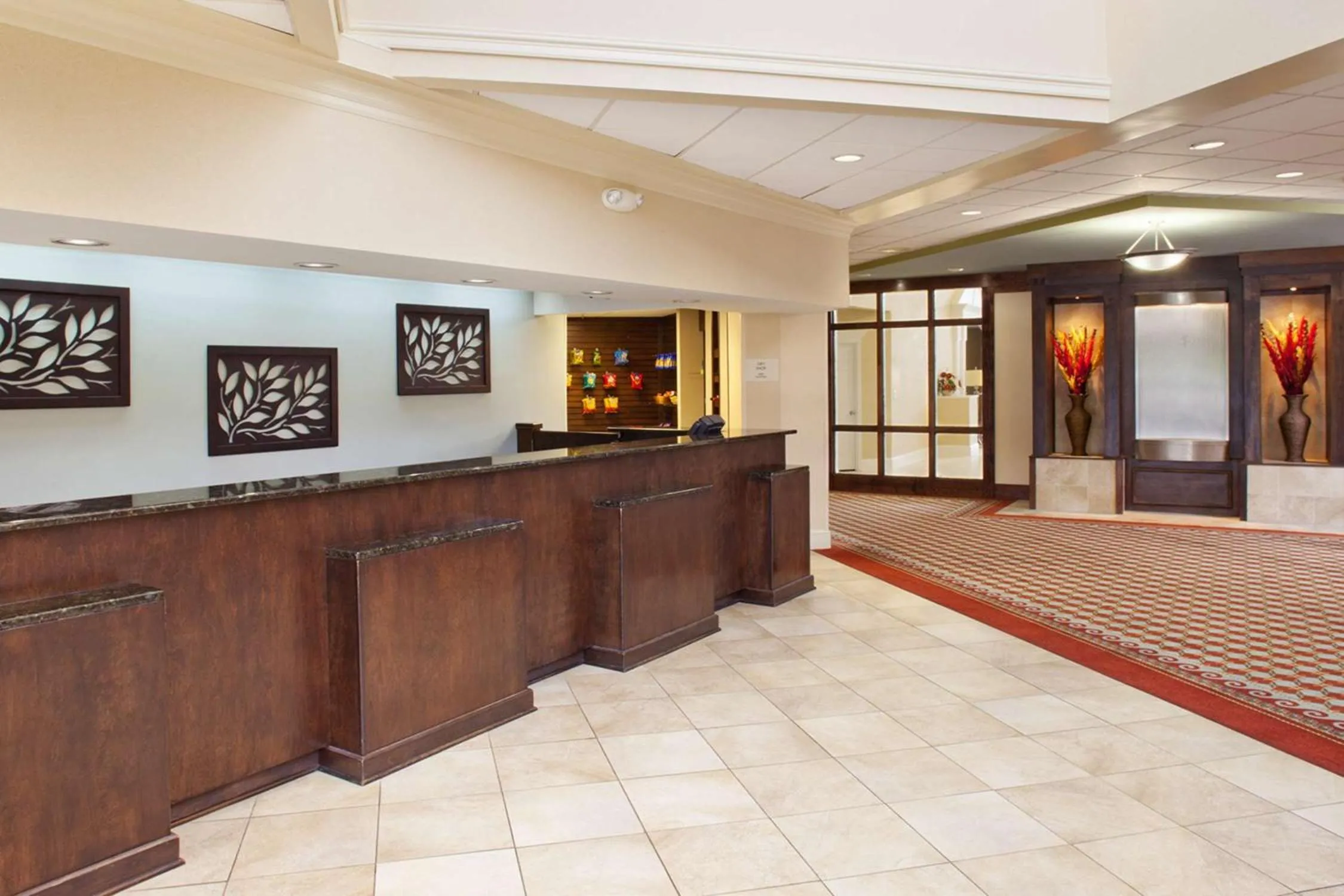 Lobby or reception in DoubleTree by Hilton Fayetteville