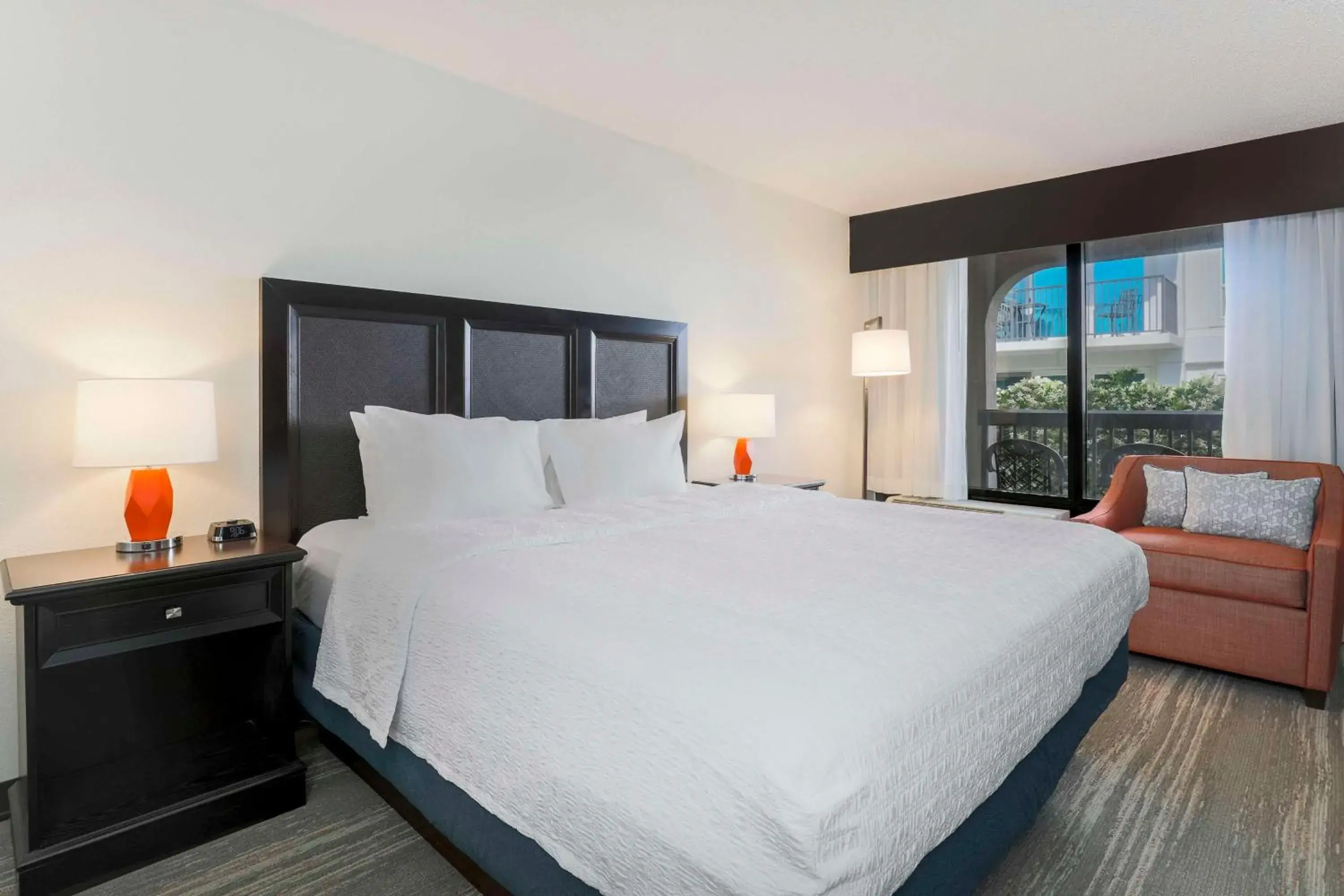 Bed in Hampton Inn Fort Walton Beach Bed in Hampton Inn Fort Walton Beach