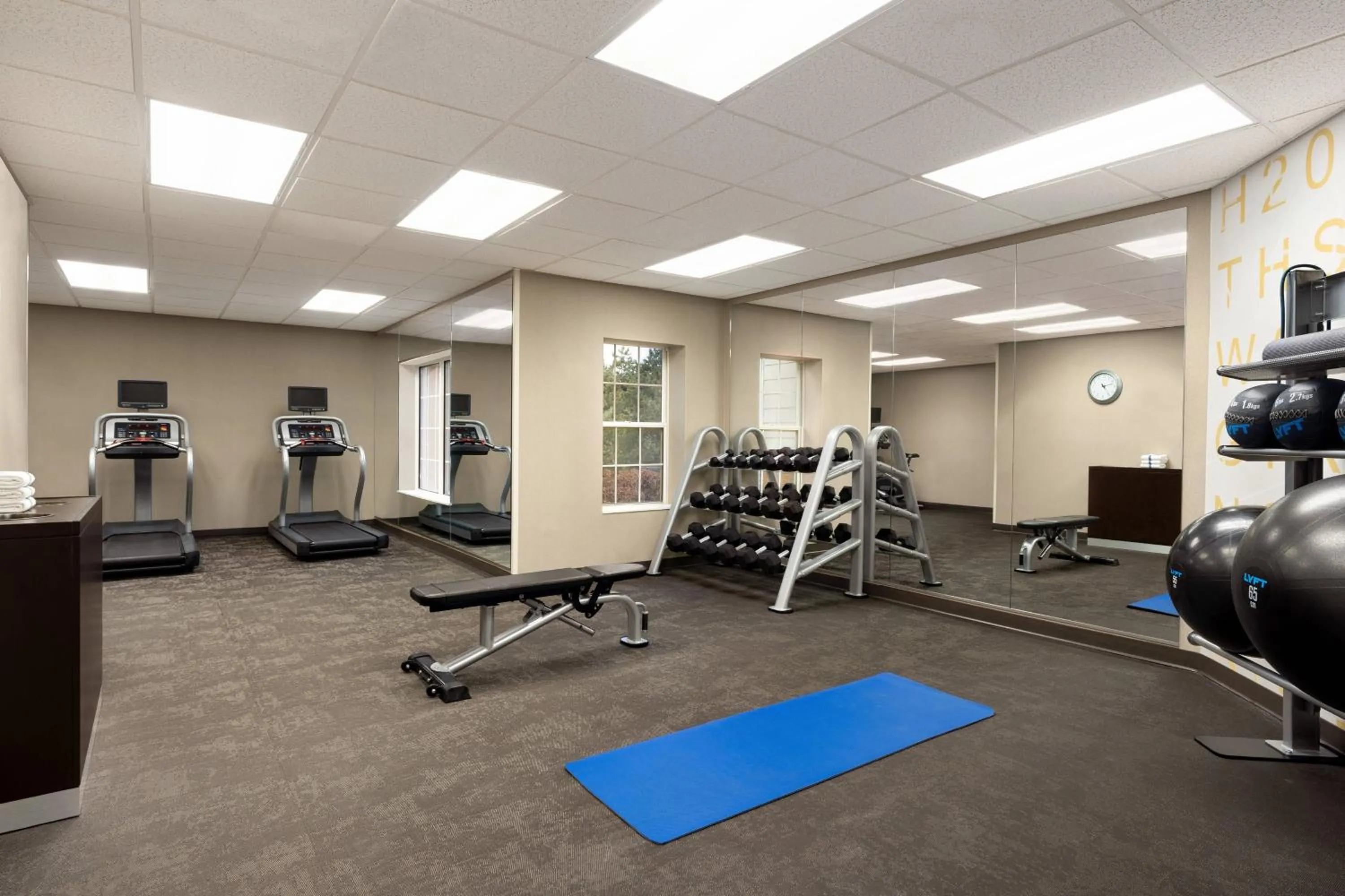 Fitness centre/facilities in Residence Inn by Marriott Buffalo Galleria Mall