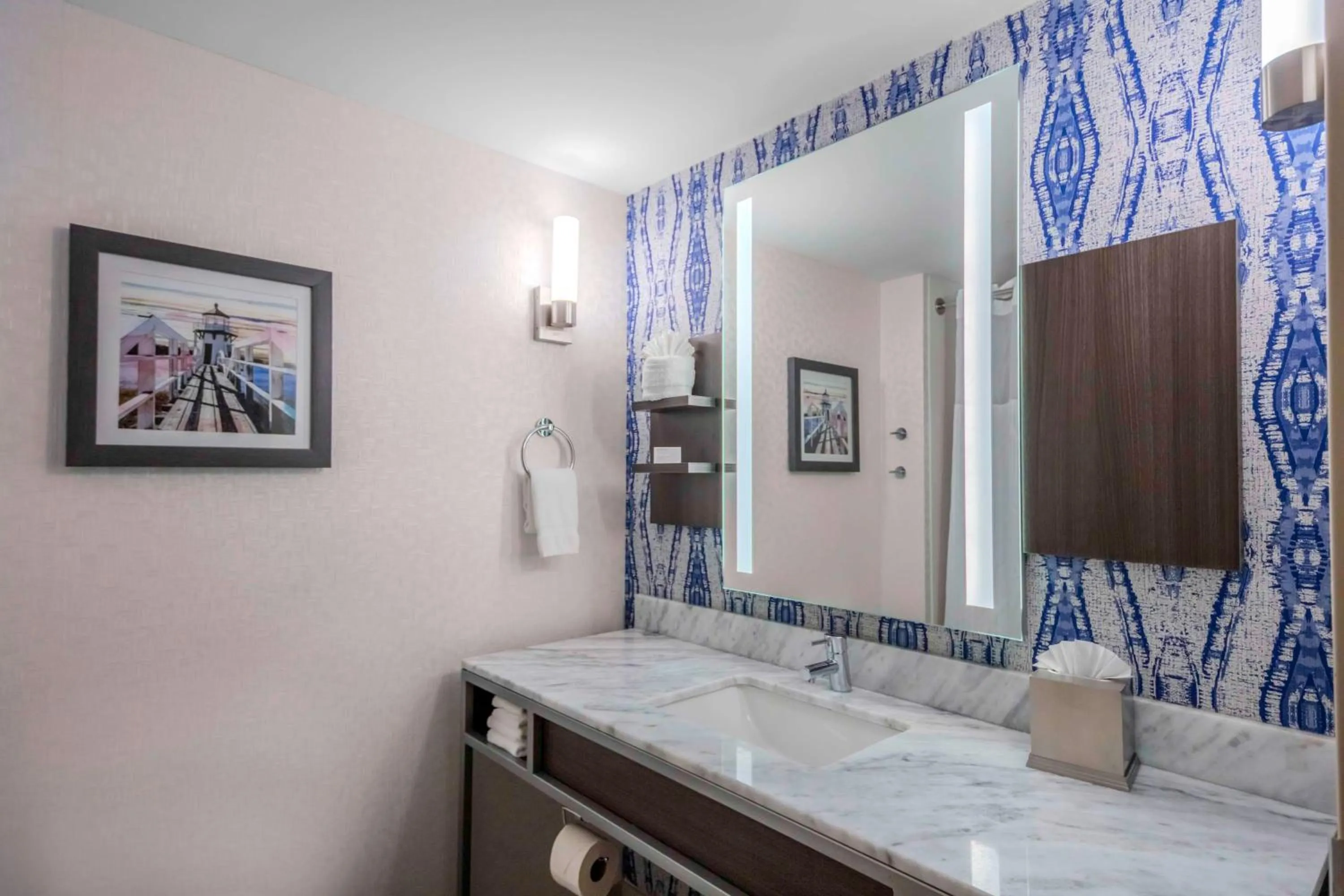 Bathroom in Hilton Garden Inn Freeport Downtown