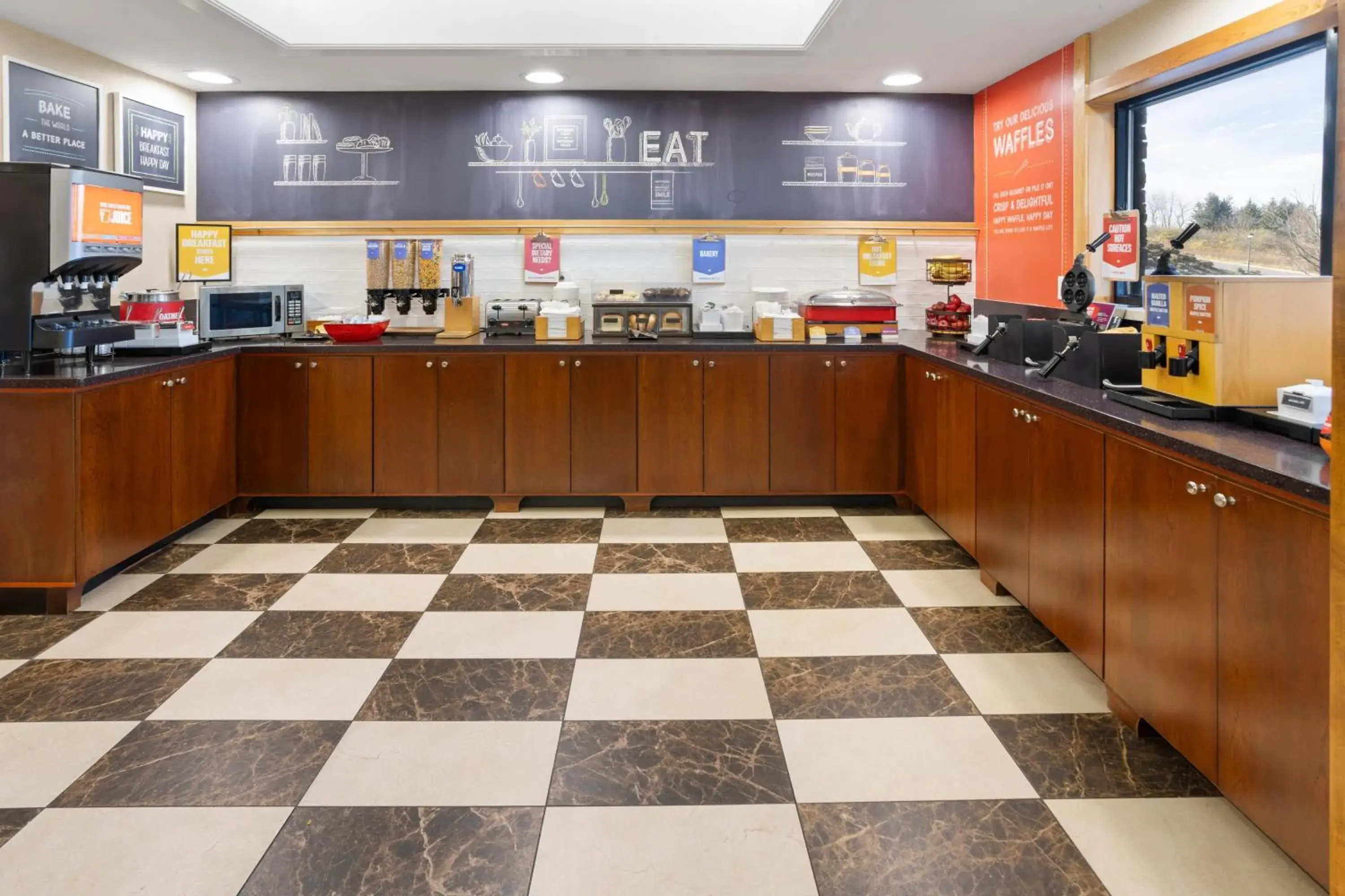 Breakfast in Hampton Inn Frostburg Breakfast in Hampton Inn Frostburg