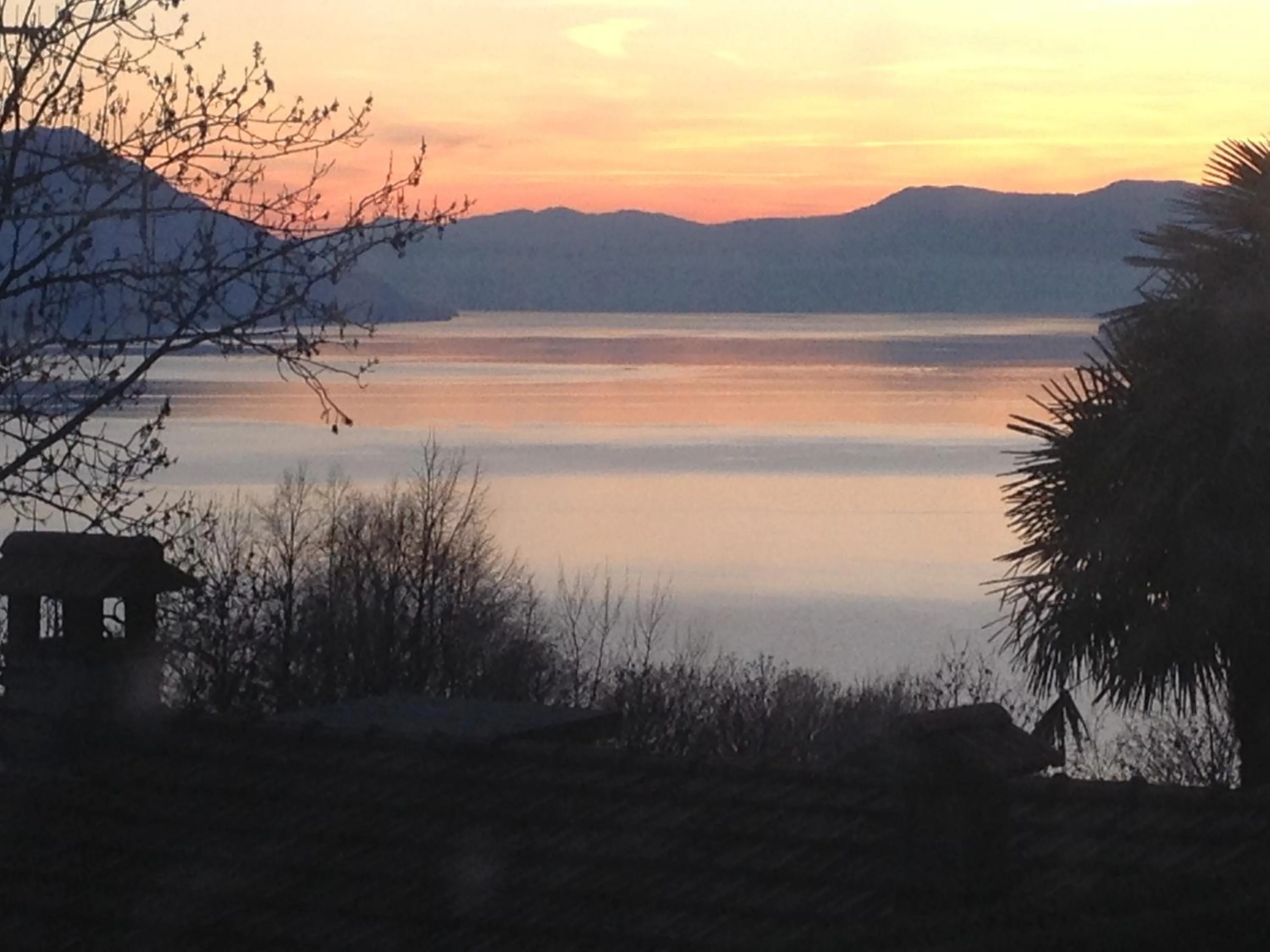 Lake view in La Tana del Ghiro