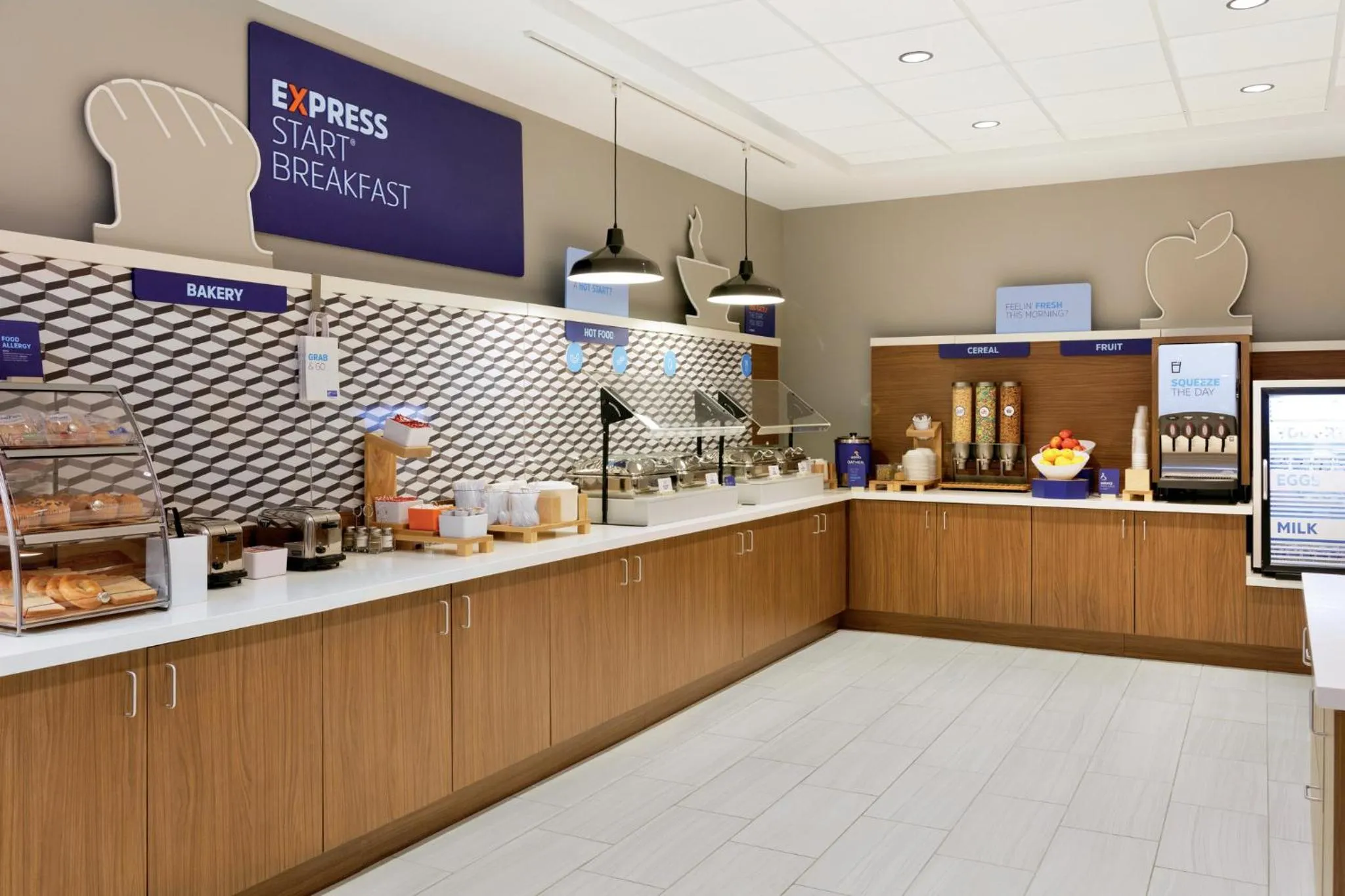 Breakfast in Holiday Inn Express Hotel & Suites Cleveland-Streetsboro by IHG