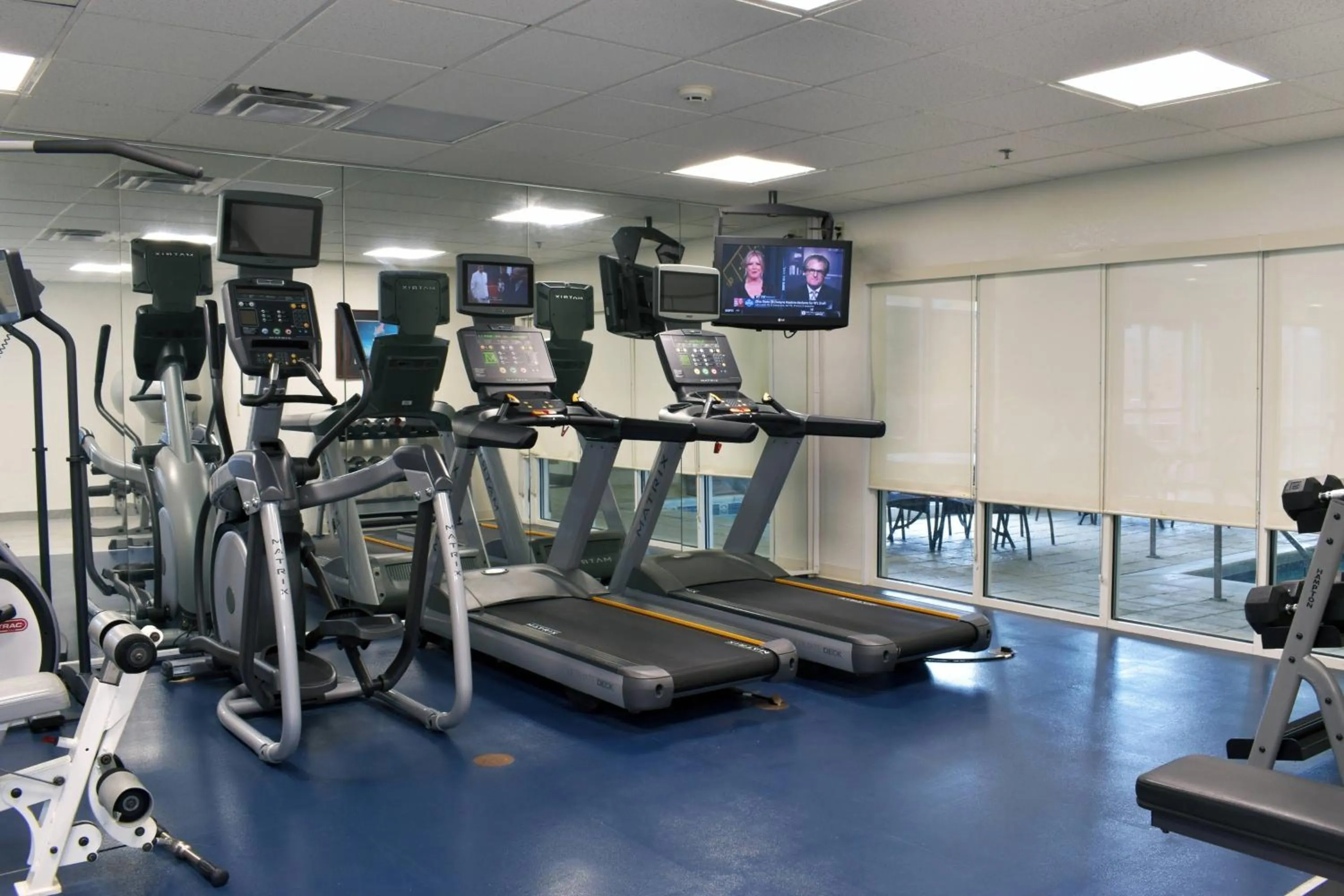 Fitness centre/facilities in Fairfield Inn & Suites Indianapolis East