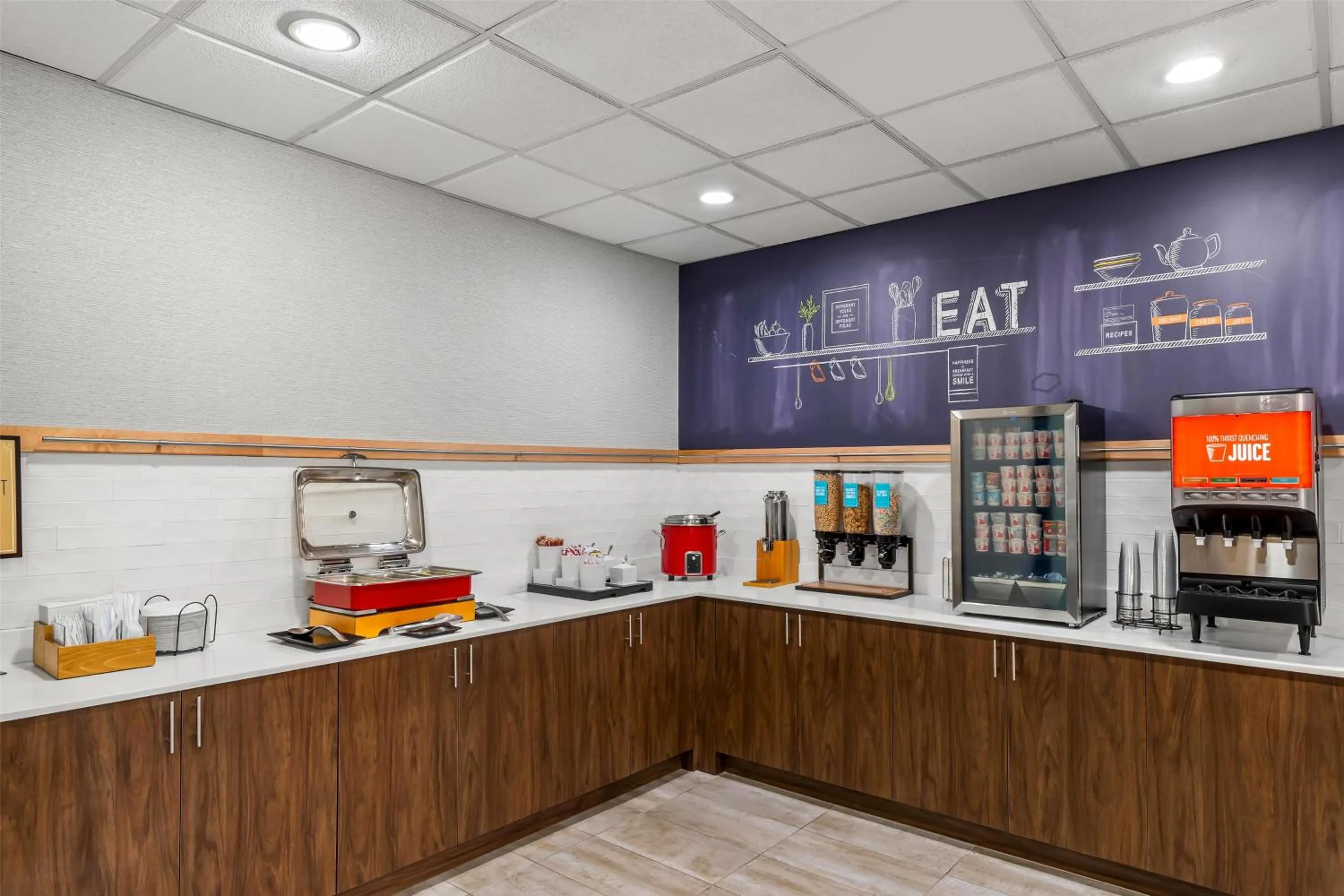 Breakfast in Hampton Inn & Suites Richmond/Virginia Center