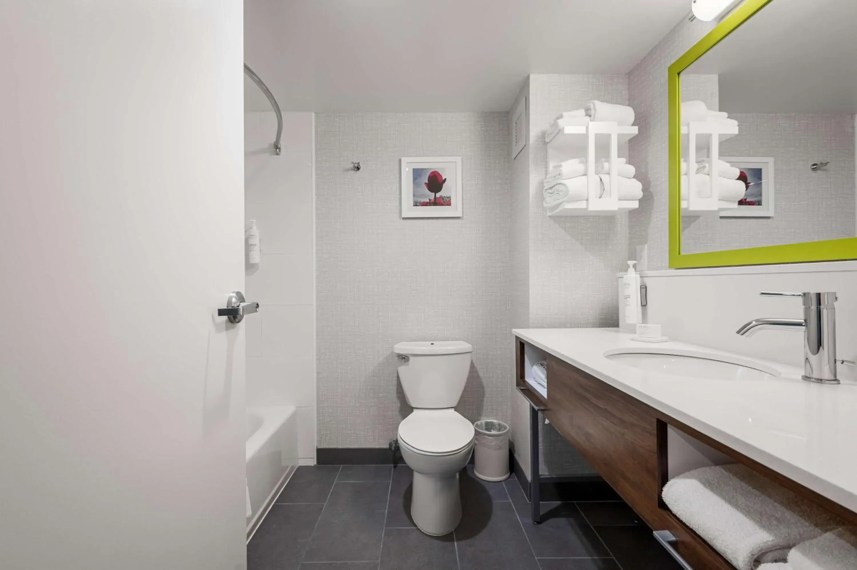 Bathroom in Hampton Inn Front Royal Bathroom in Hampton Inn Front Royal