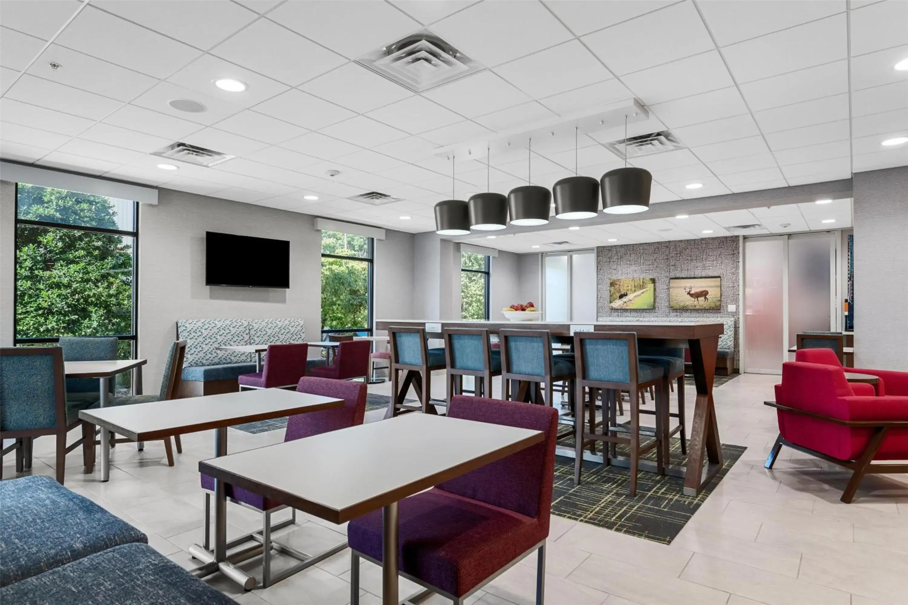 Lobby or reception in Hampton Inn Front Royal Lobby or reception in Hampton Inn Front Royal