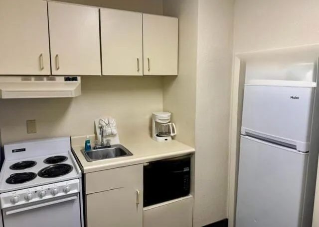 kitchen in Boardwalk Beach Resort