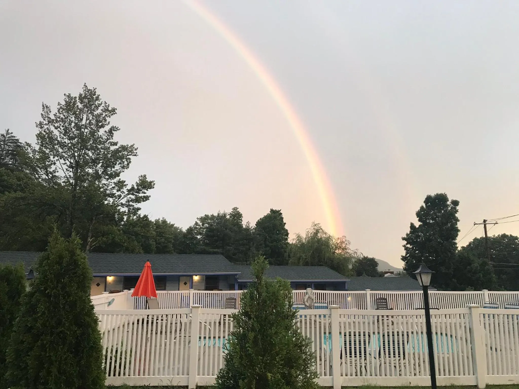 View (from property/room) in Hillside Motel