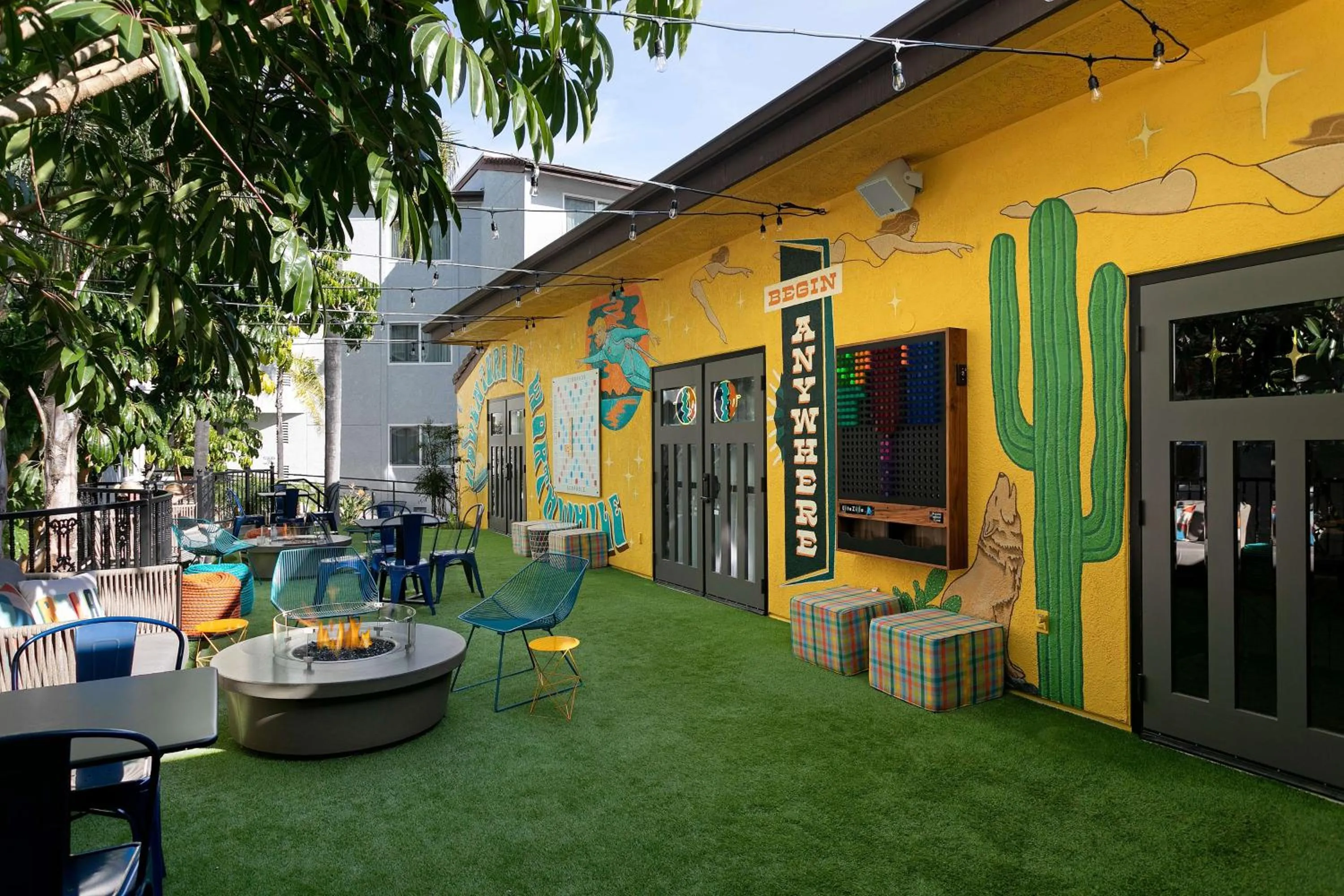 Garden in The Wayfarer San Luis Obispo, Tapestry Collection by Hilton