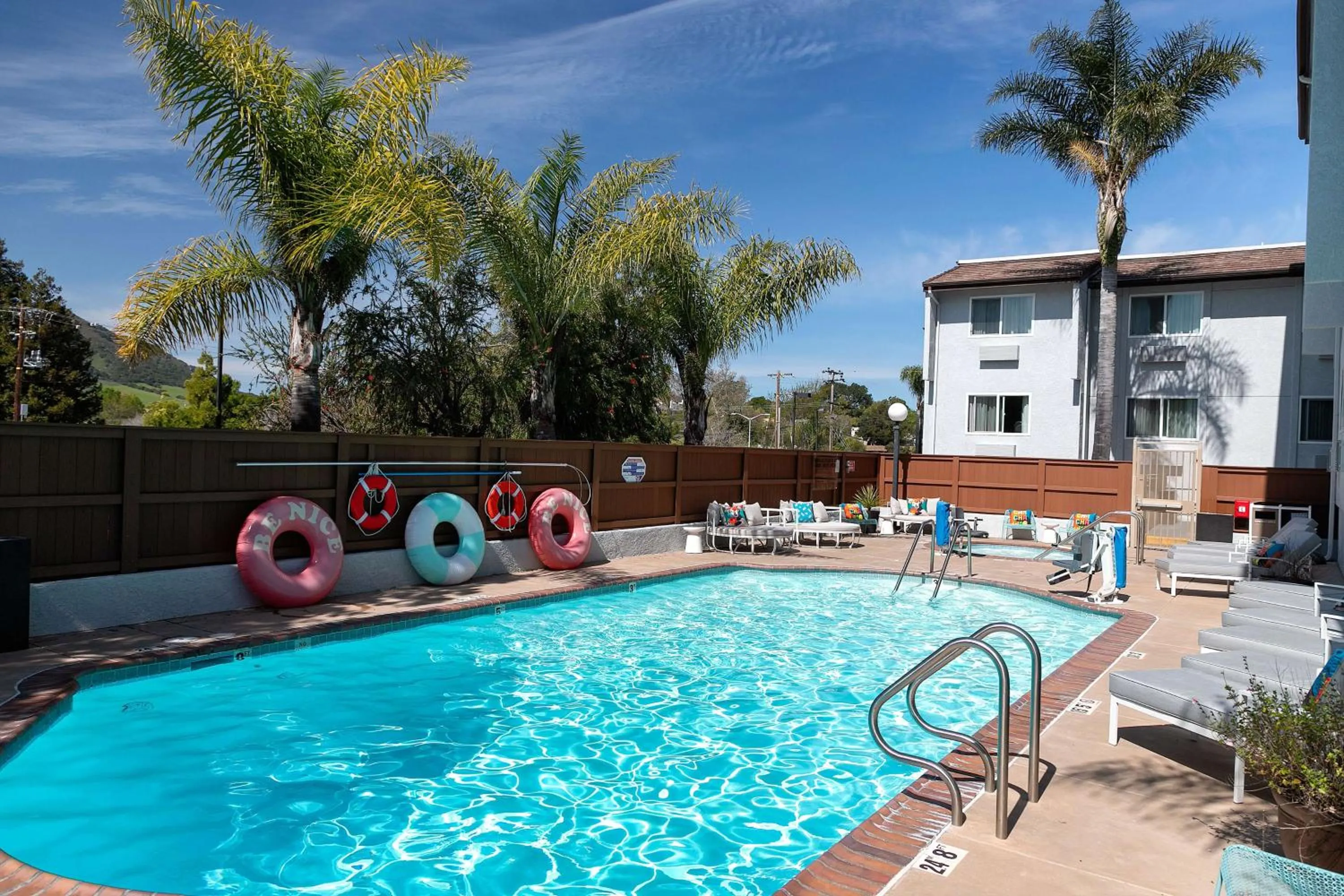 Pool view in The Wayfarer San Luis Obispo, Tapestry Collection by Hilton